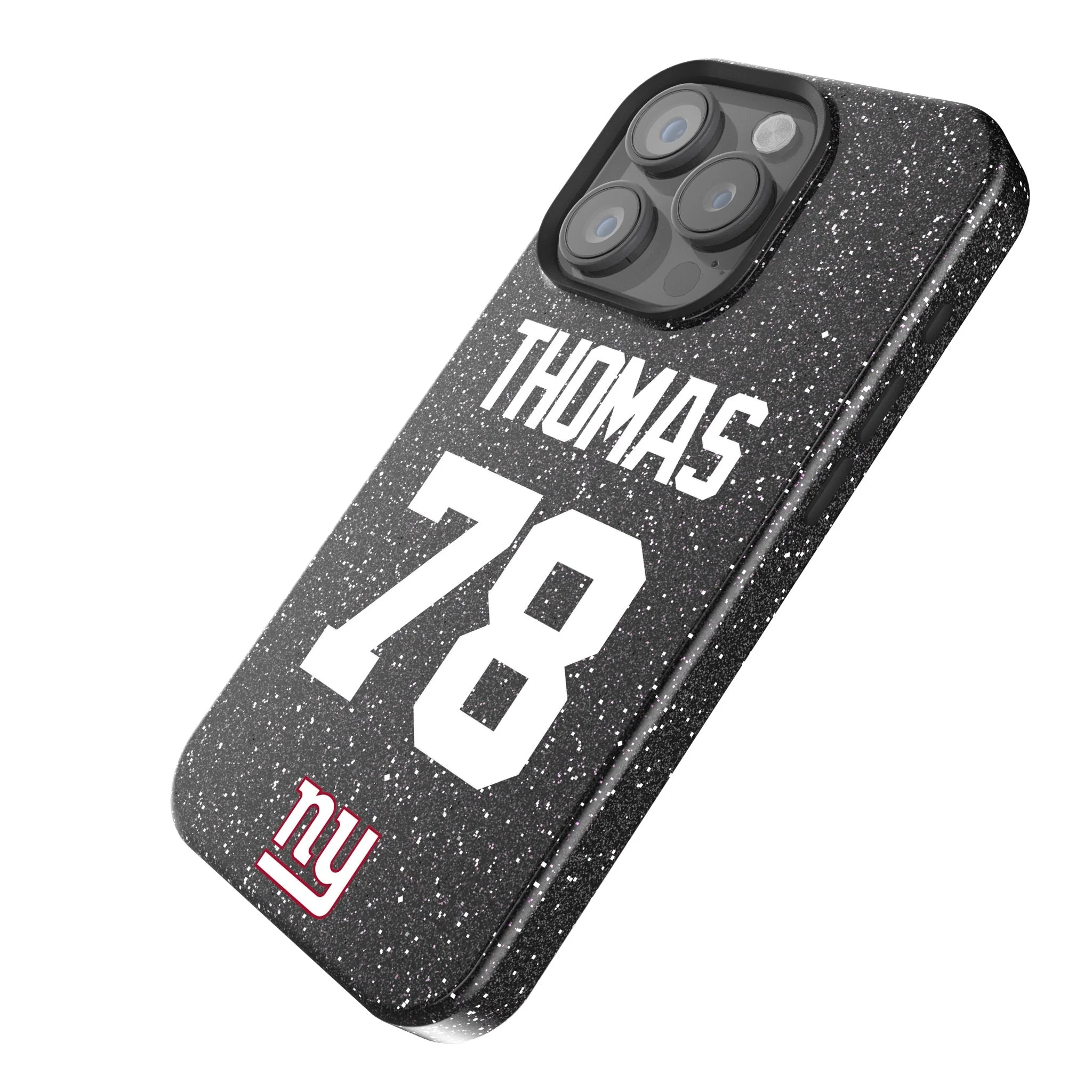 Andrew Thomas New York Giants 78 Ready Bling Phone Case - Image 2