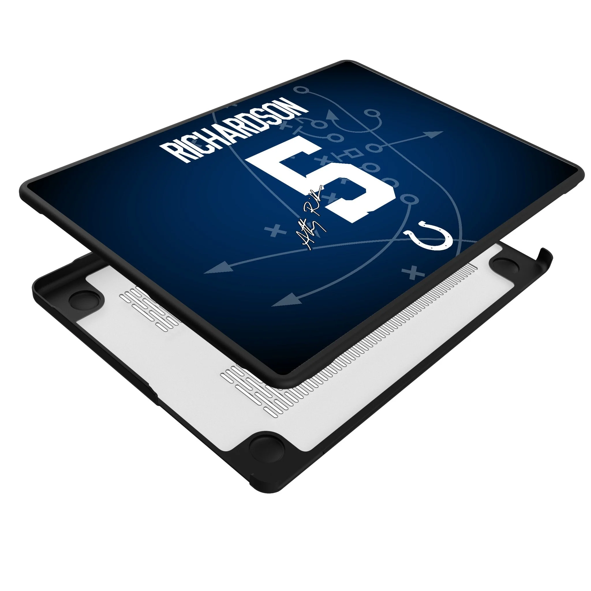 Anthony Richardson Indianapolis Colts 5 Game Tactic Laptop Case for Apple MacBook - Image 4