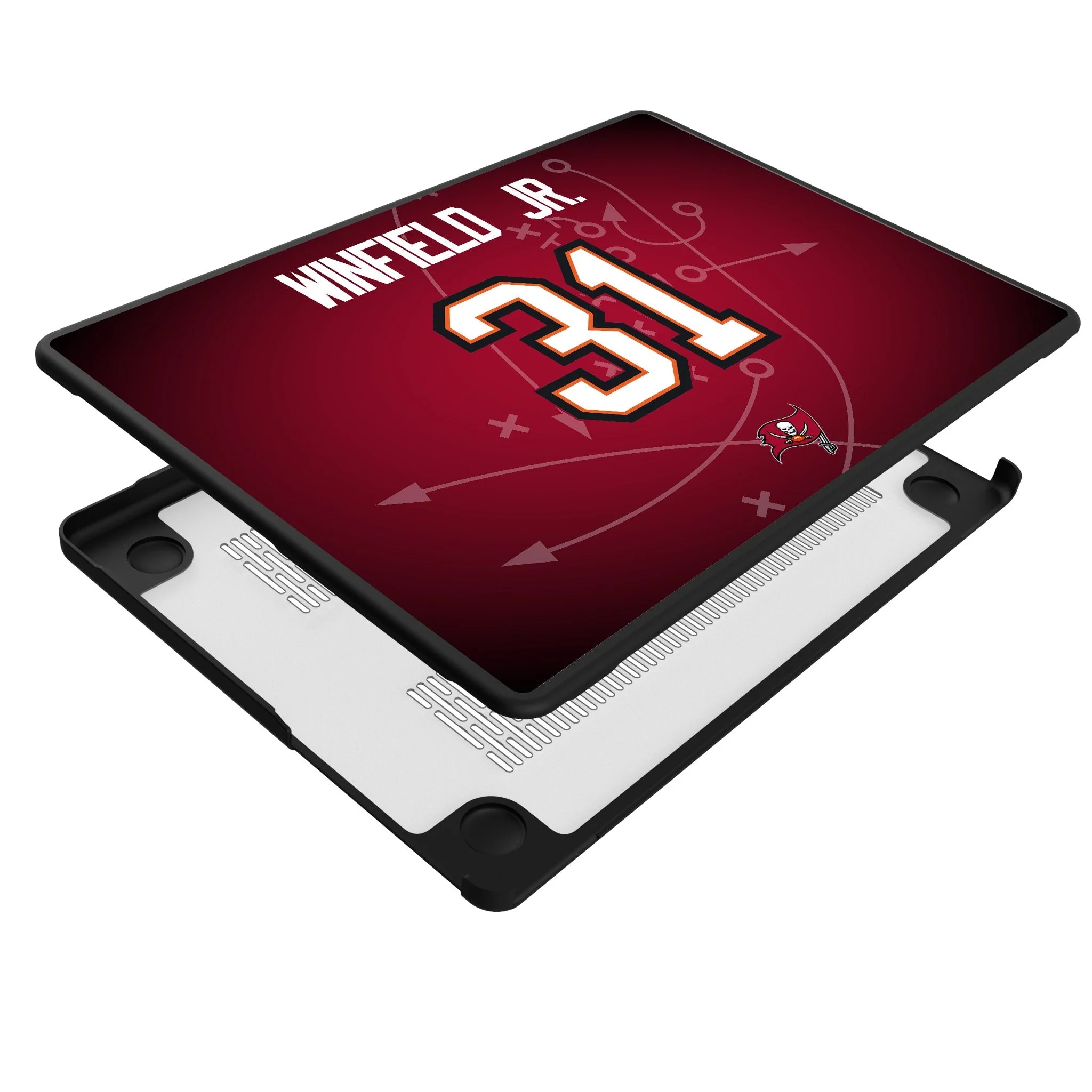 Antoine Winfield Jr. Tampa Bay Buccaneers 31 Game Tactic Laptop Case for Apple MacBook - Image 4