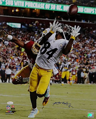 Antonio Brown Signed Steelers 16x20 Catch Against Redskins PF Photo- JSA W Auth - Image 3