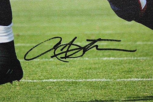Arian Foster Autographed 20x24 Texans Running Canvas- JSA W Authenticated - Image 2