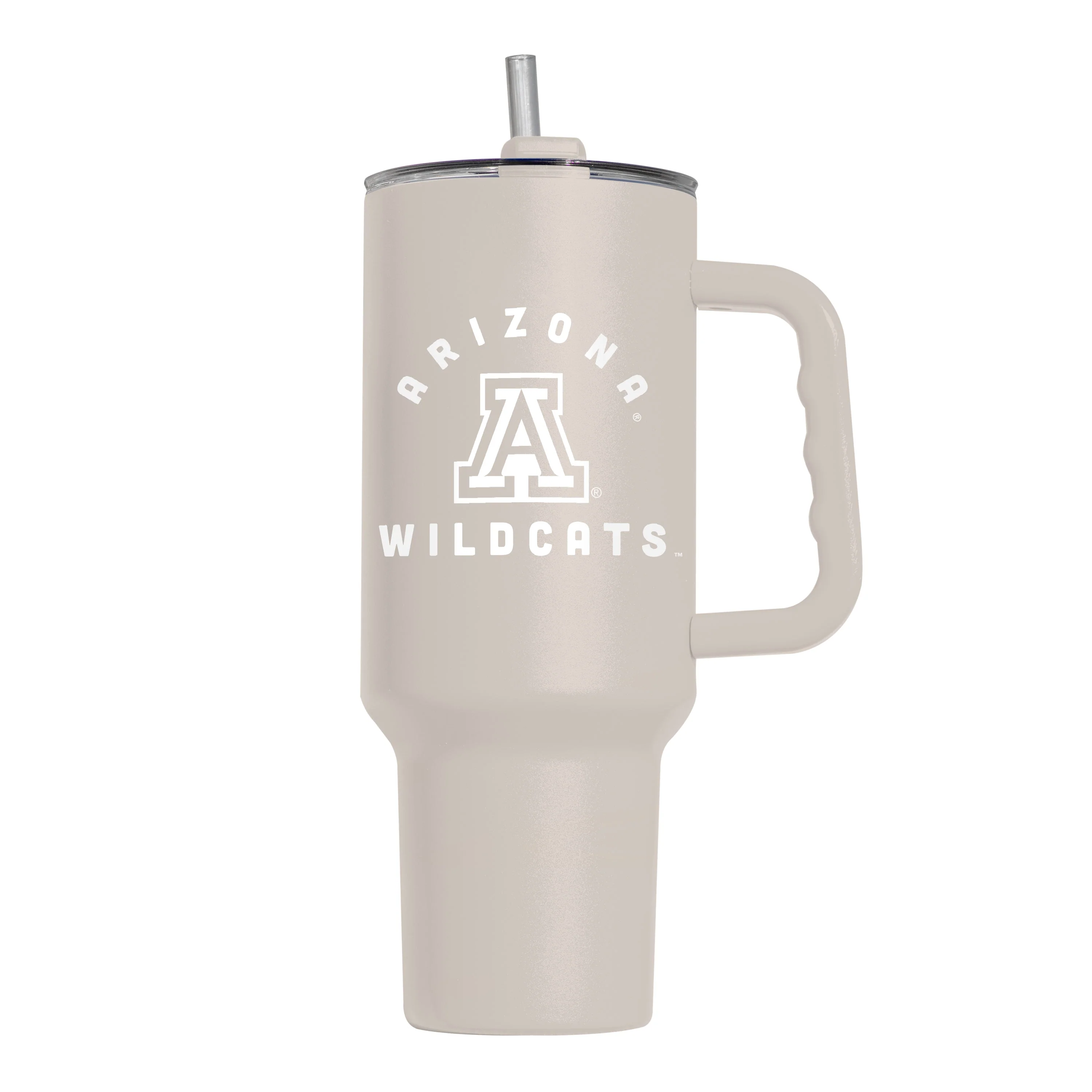 Arizona Wildcats 40oz Archway Sand Powder Coat Tumbler
