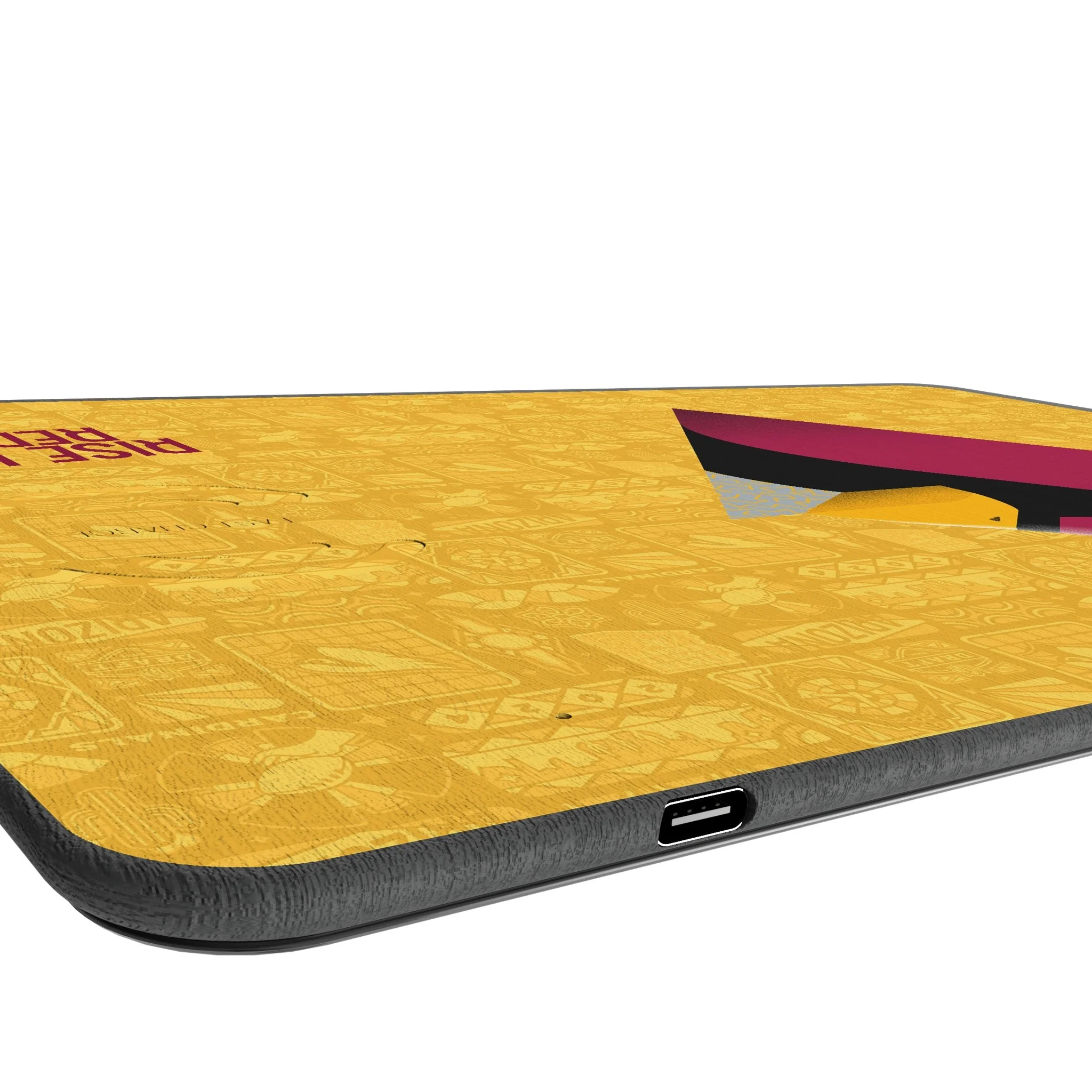 Arizona Cardinals 2024 Edition 15-Watt Wireless Charger and Mouse Pad - Image 3