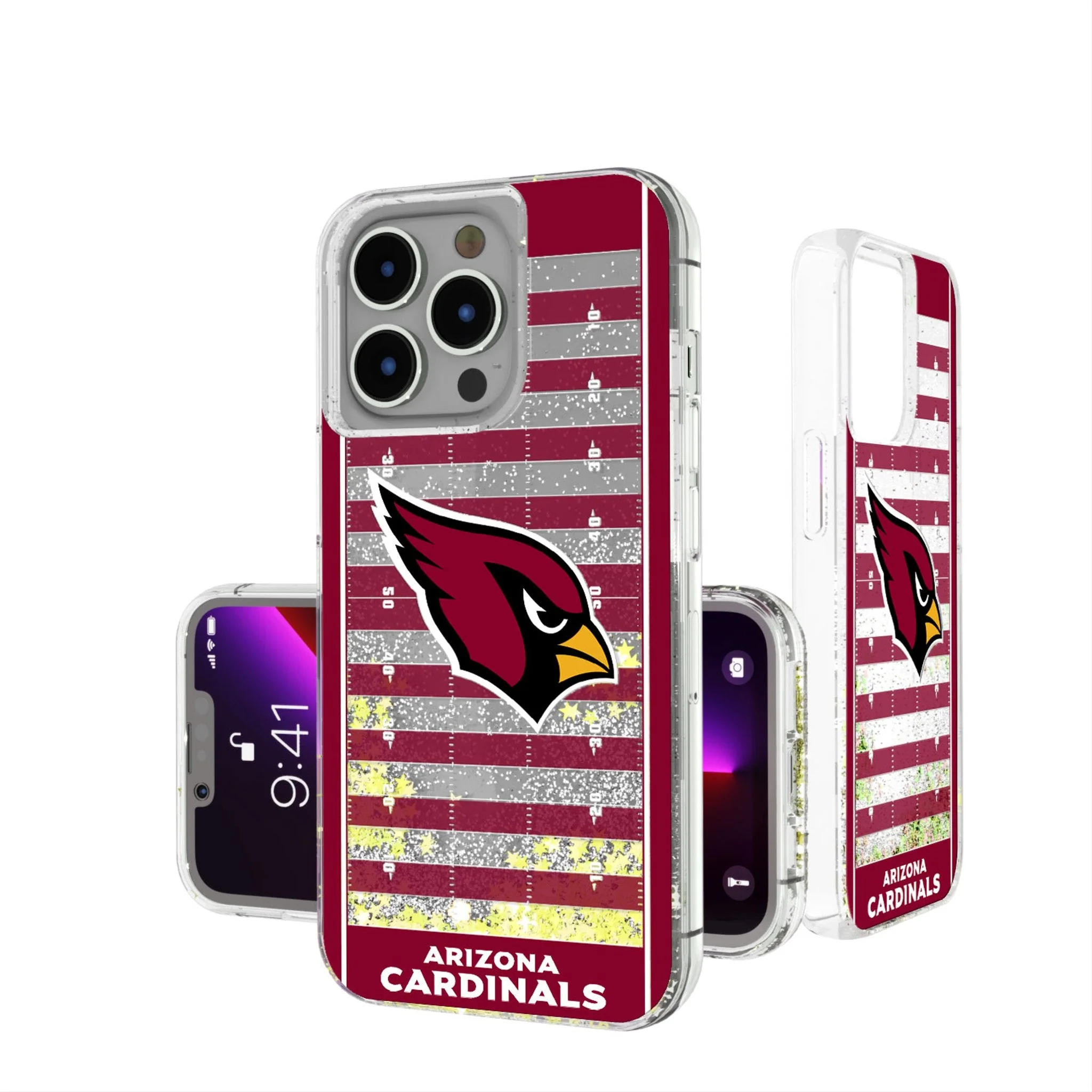 Arizona Cardinals Field Glitter Phone Case