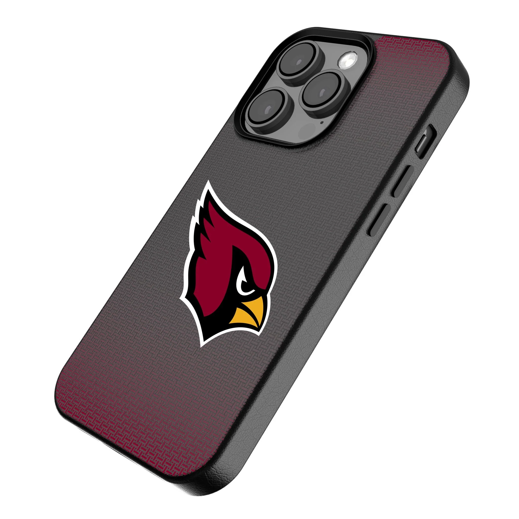 Arizona Cardinals Linen MagSafe Compatible Phone Case for Apple iPhone - Image 2