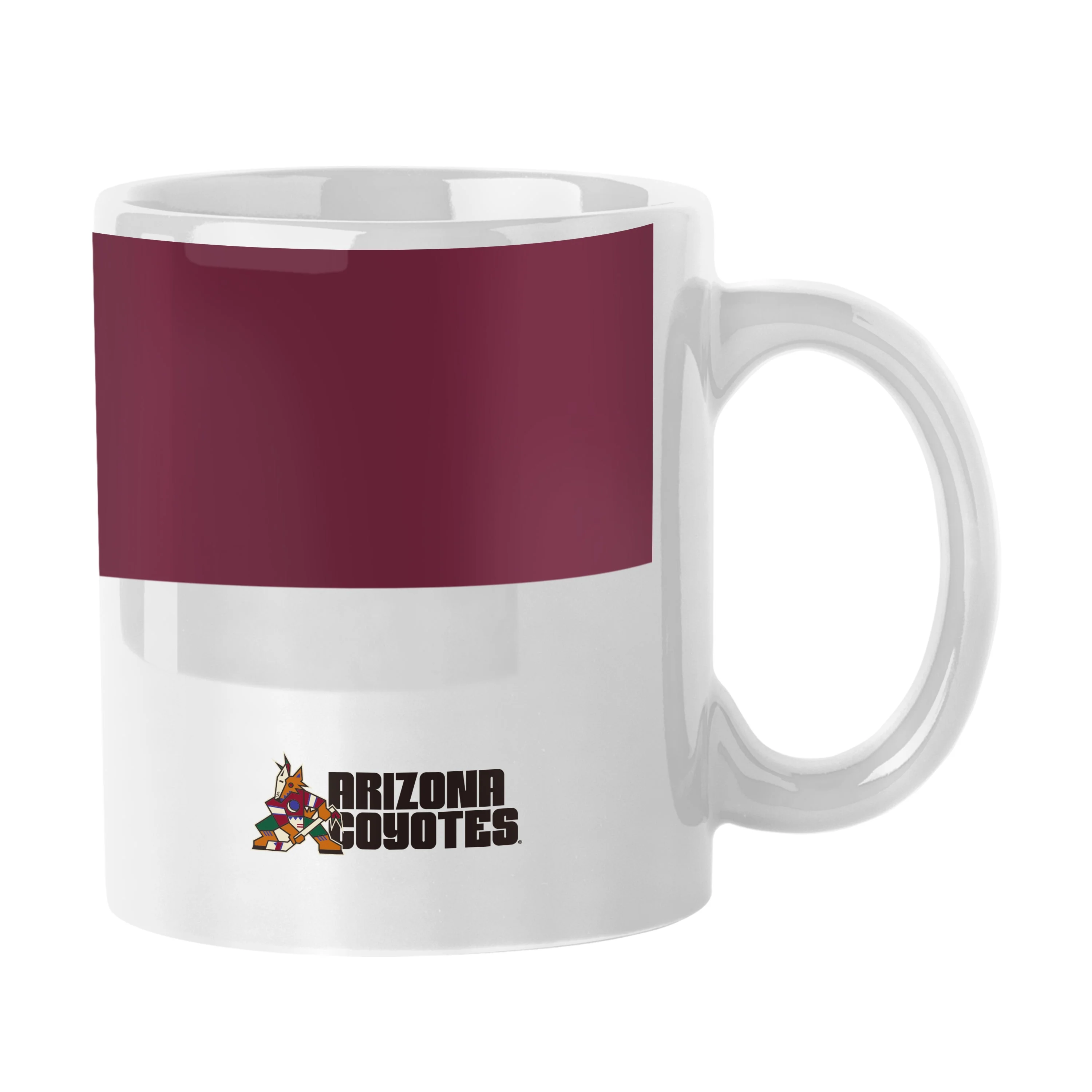 Arizona Coyotes 11oz Colorblock Sublimated Mug - Image 2