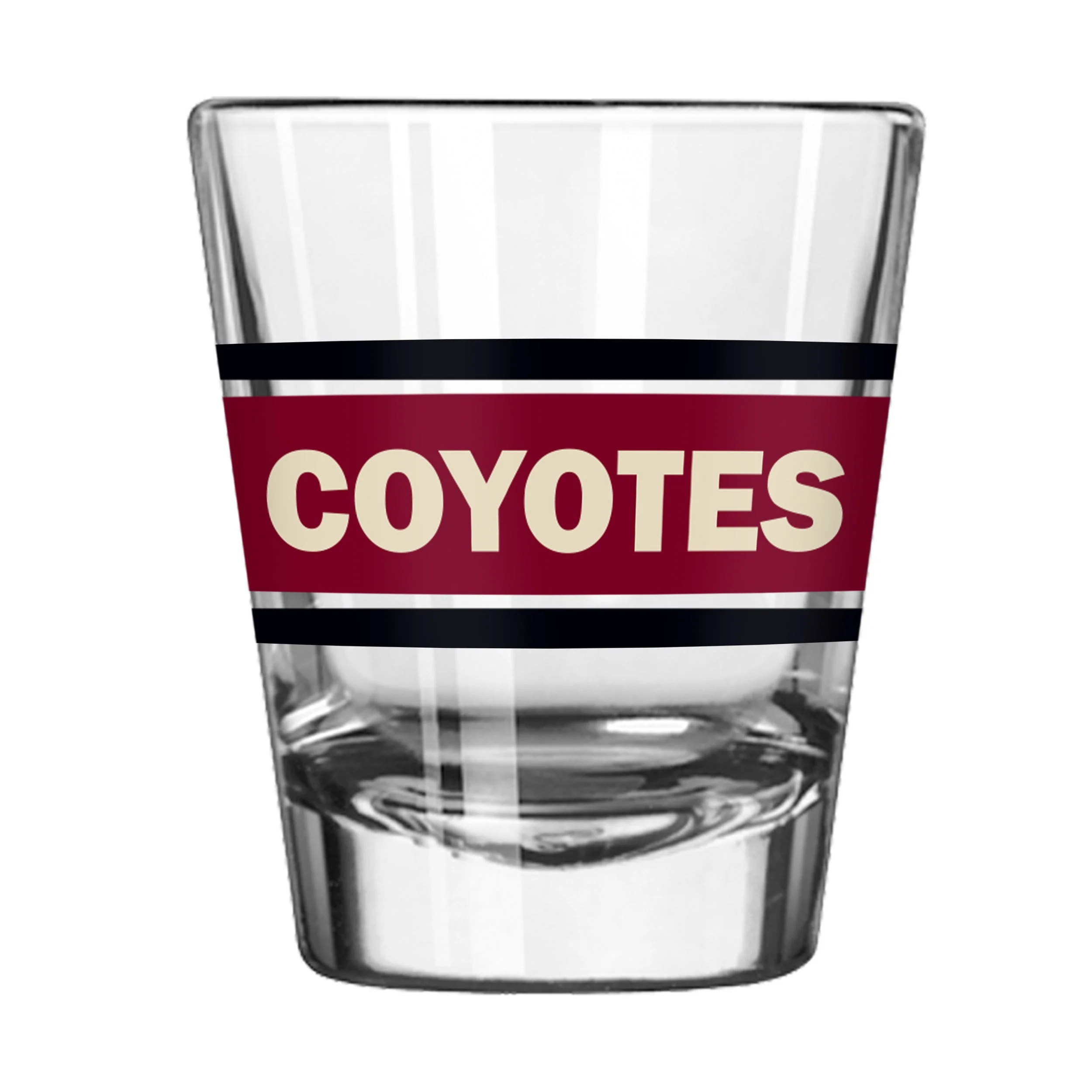 Arizona Coyotes 2oz Stripe Shot Glass