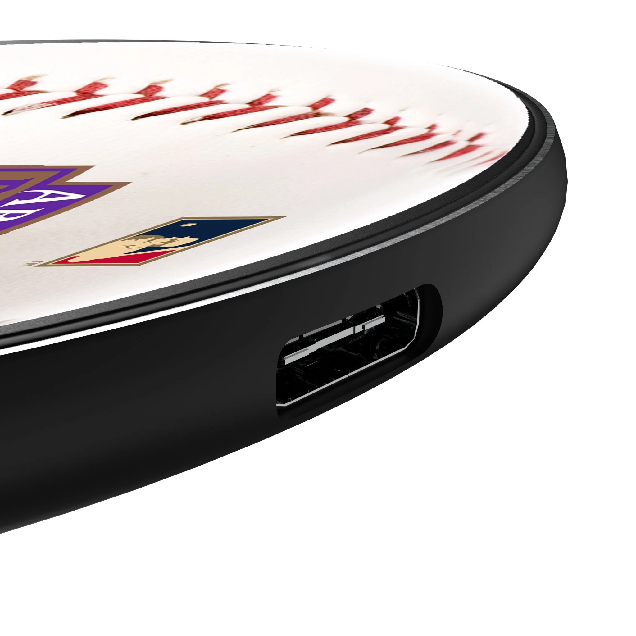 Arizona Diamondbacks 1999-2006 - Cooperstown Collection Baseball 15-Watt Wireless Charger - Image 3