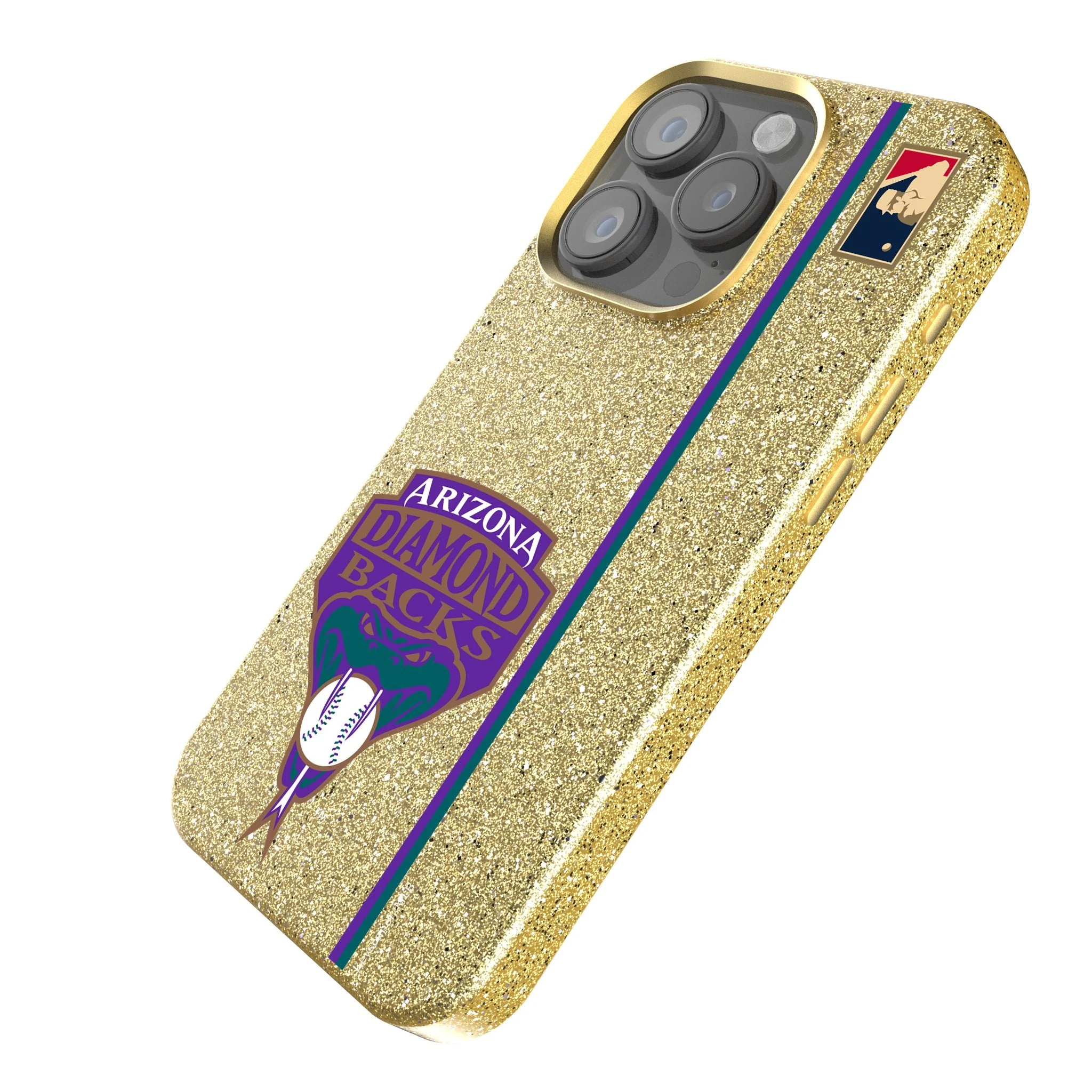 Arizona Diamondbacks 1999-2006 - Cooperstown Collection Sidebar Bling Phone Case - Image 2