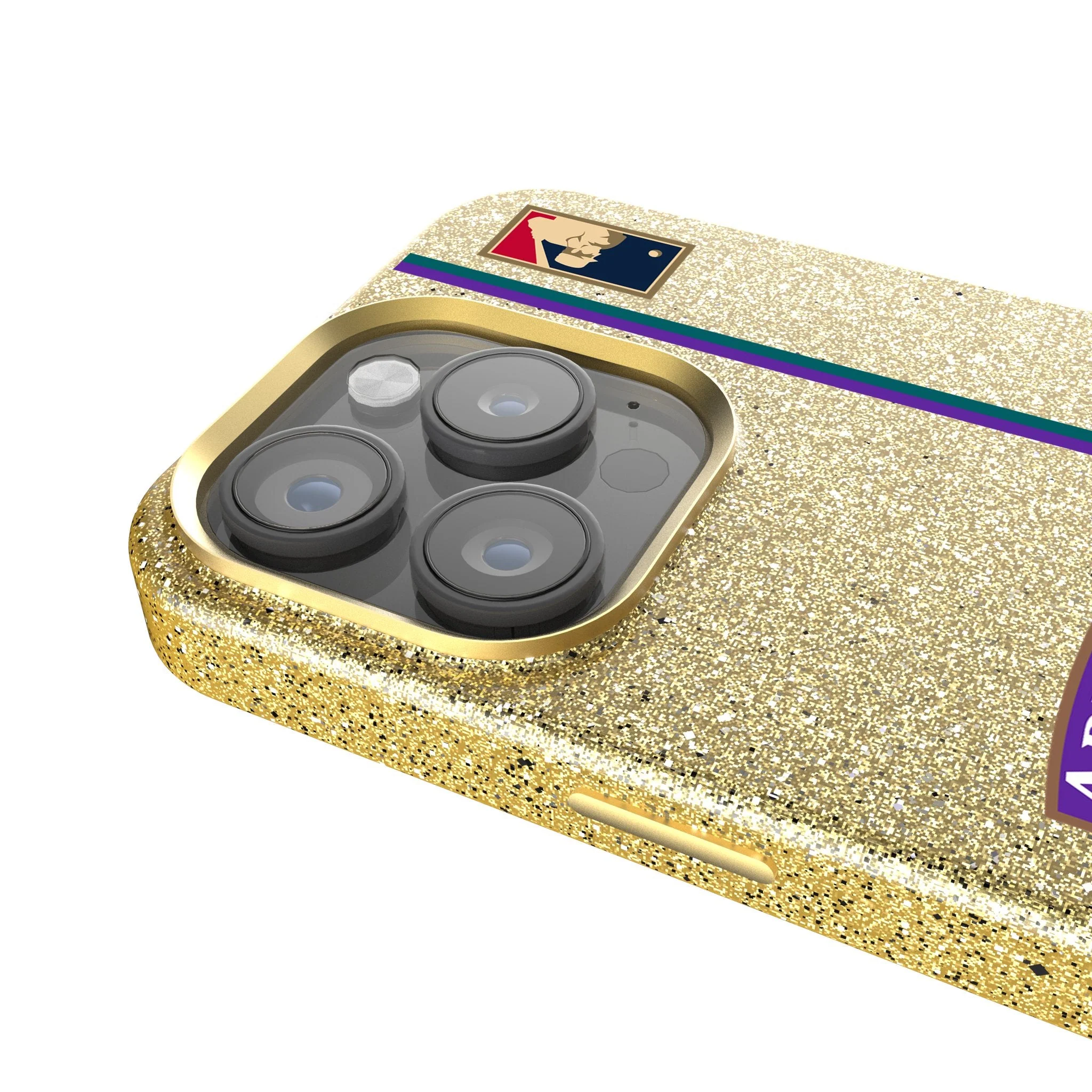 Arizona Diamondbacks 1999-2006 - Cooperstown Collection Sidebar Bling Phone Case - Image 4