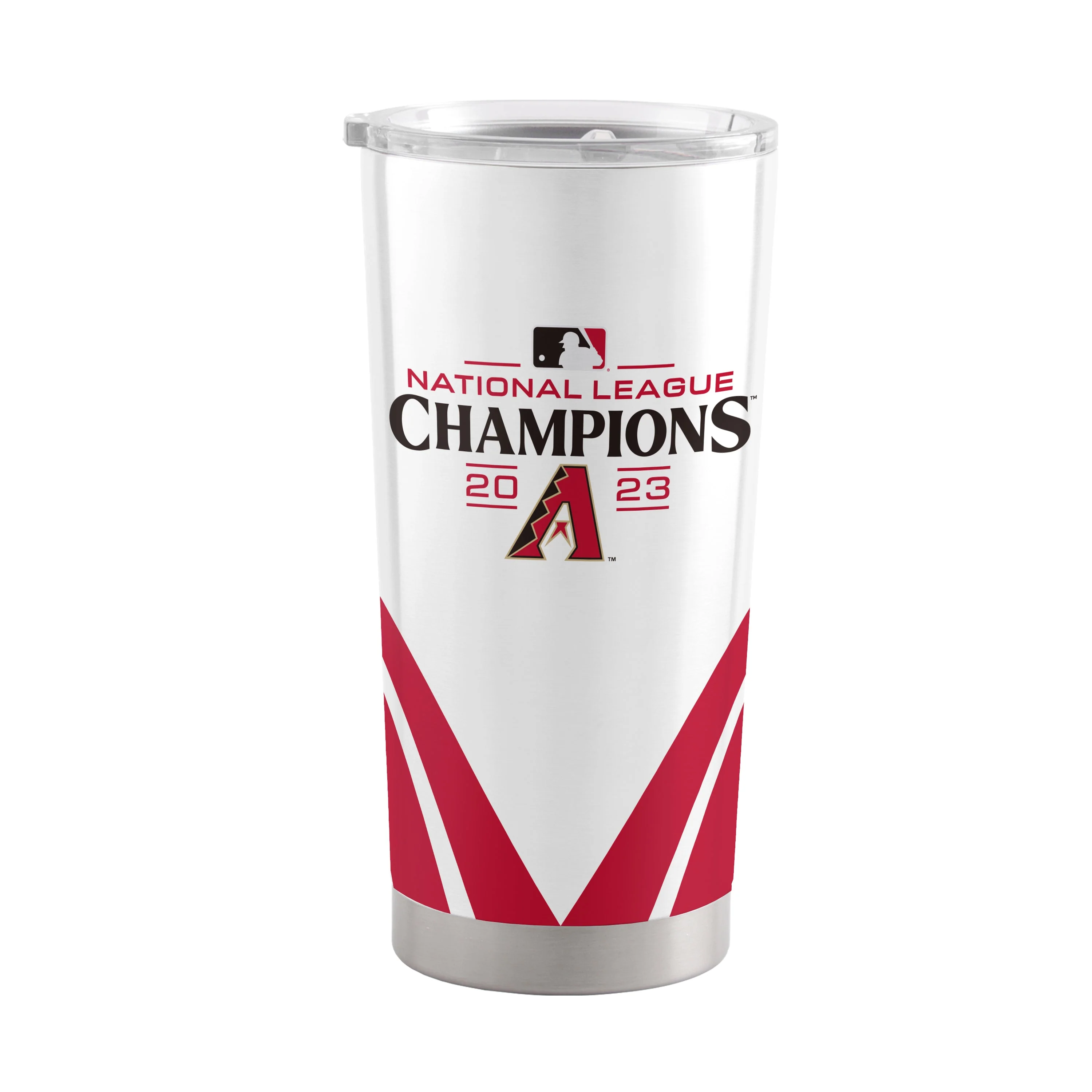 Arizona Diamondbacks 20oz 2023 NL Champions Stainless Tumbler - Image 2