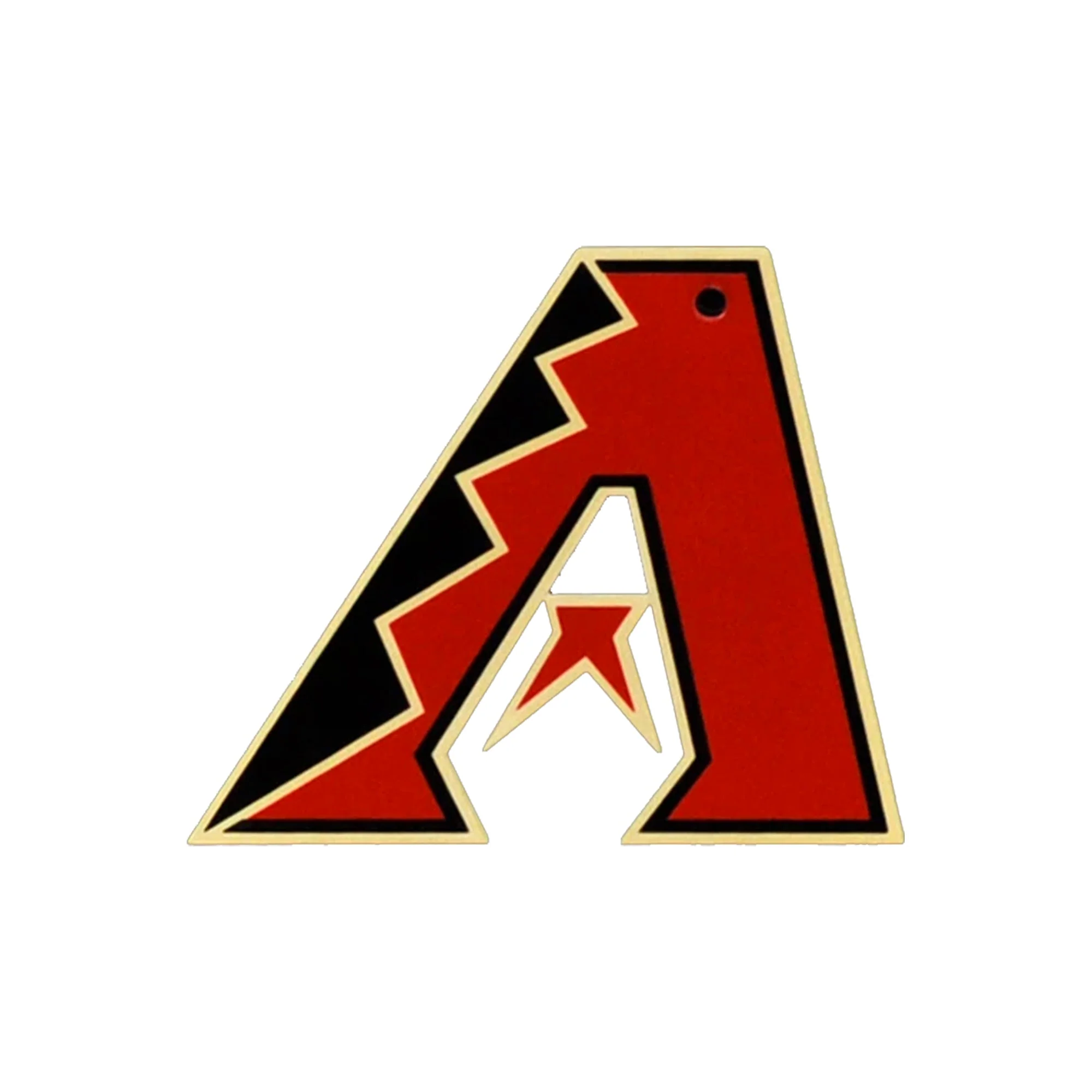 Arizona Diamondbacks 12" Spirit Size Steel Laser Cut Sign