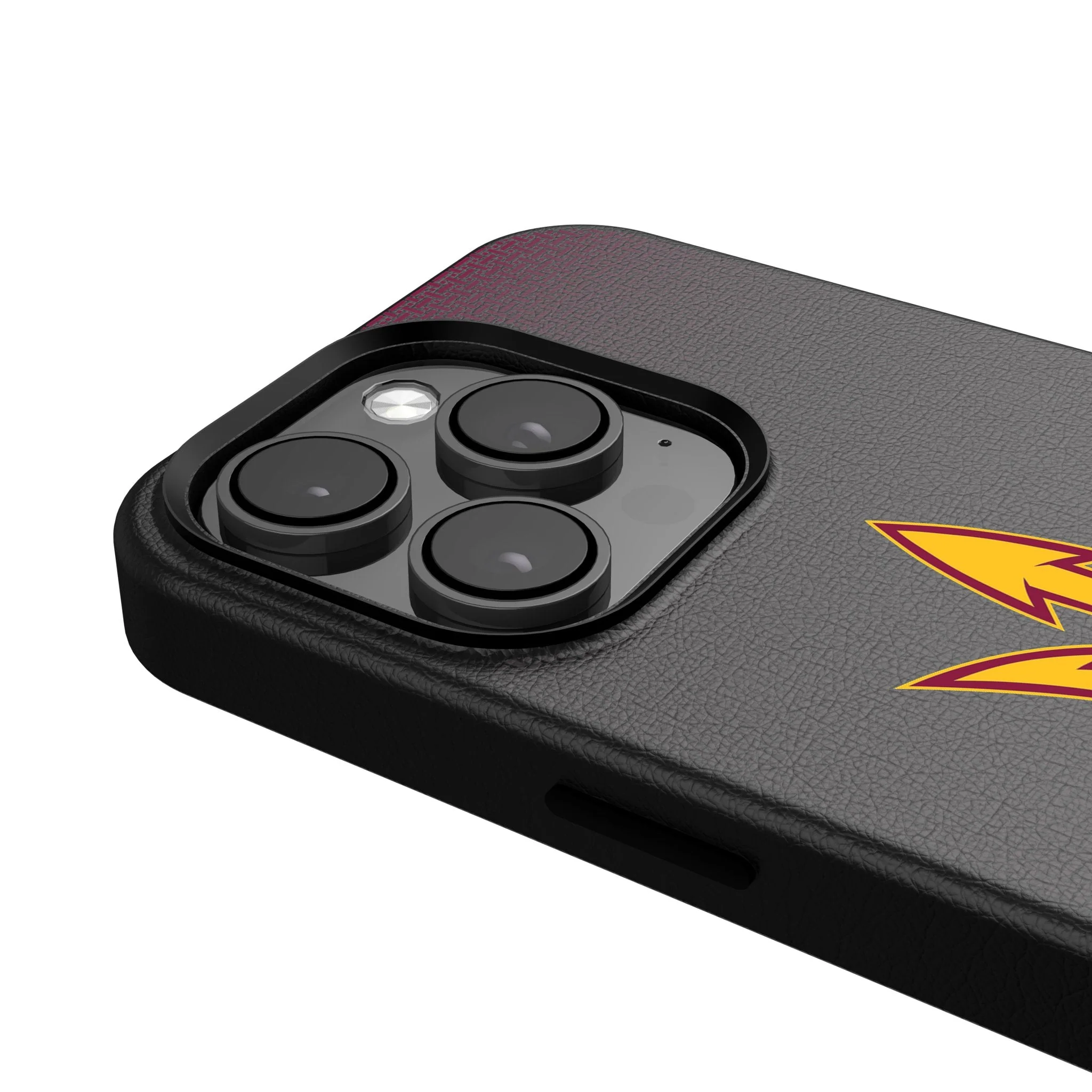 Arizona State University Sun Devils Linen MagSafe Compatible Phone Case for Apple iPhone - Image 4