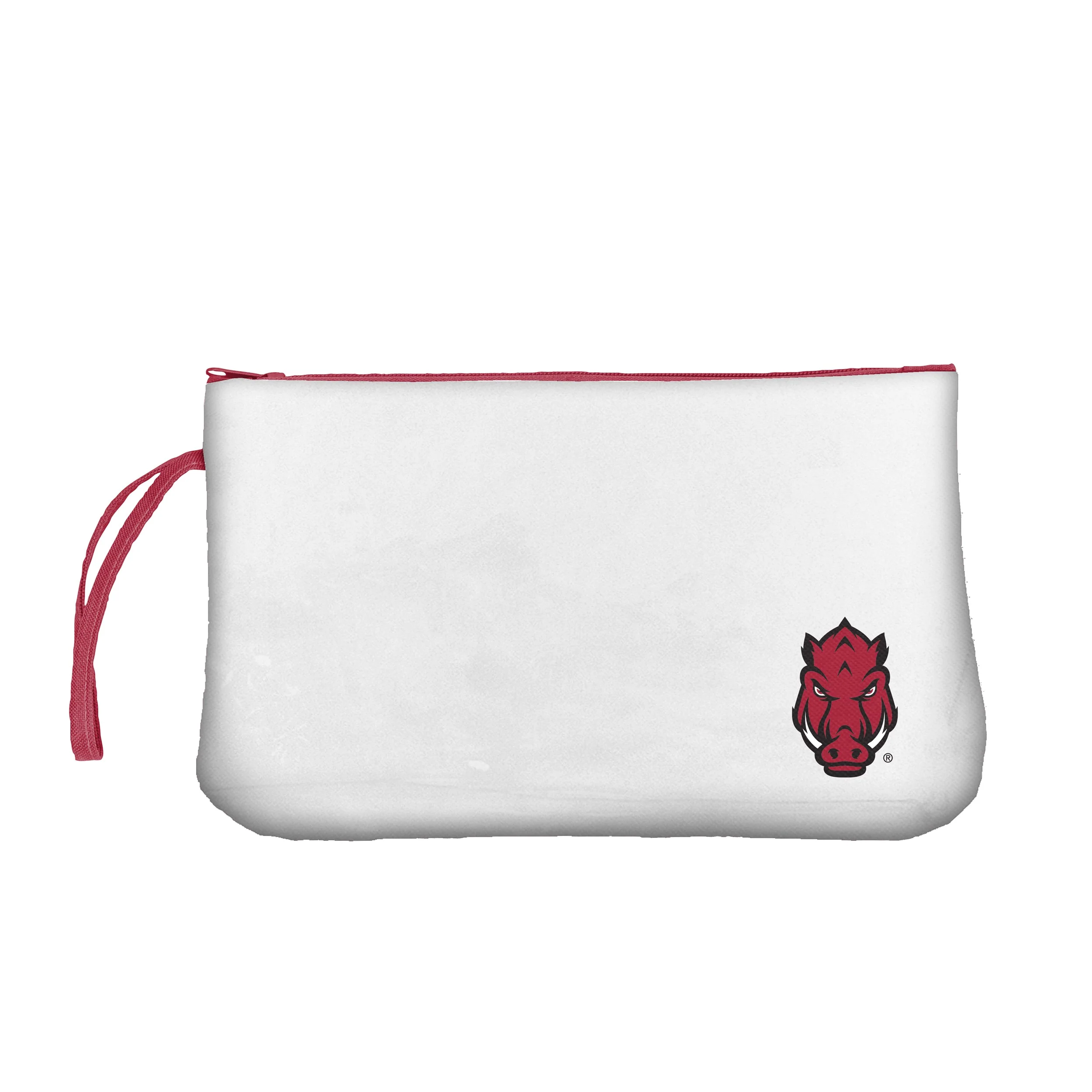 Arkansas Razorbacks Clear Wristlet