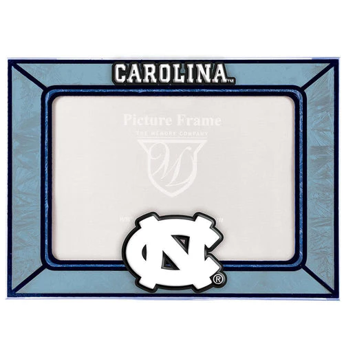 Art Glass Frame North Carolina Tar Heels