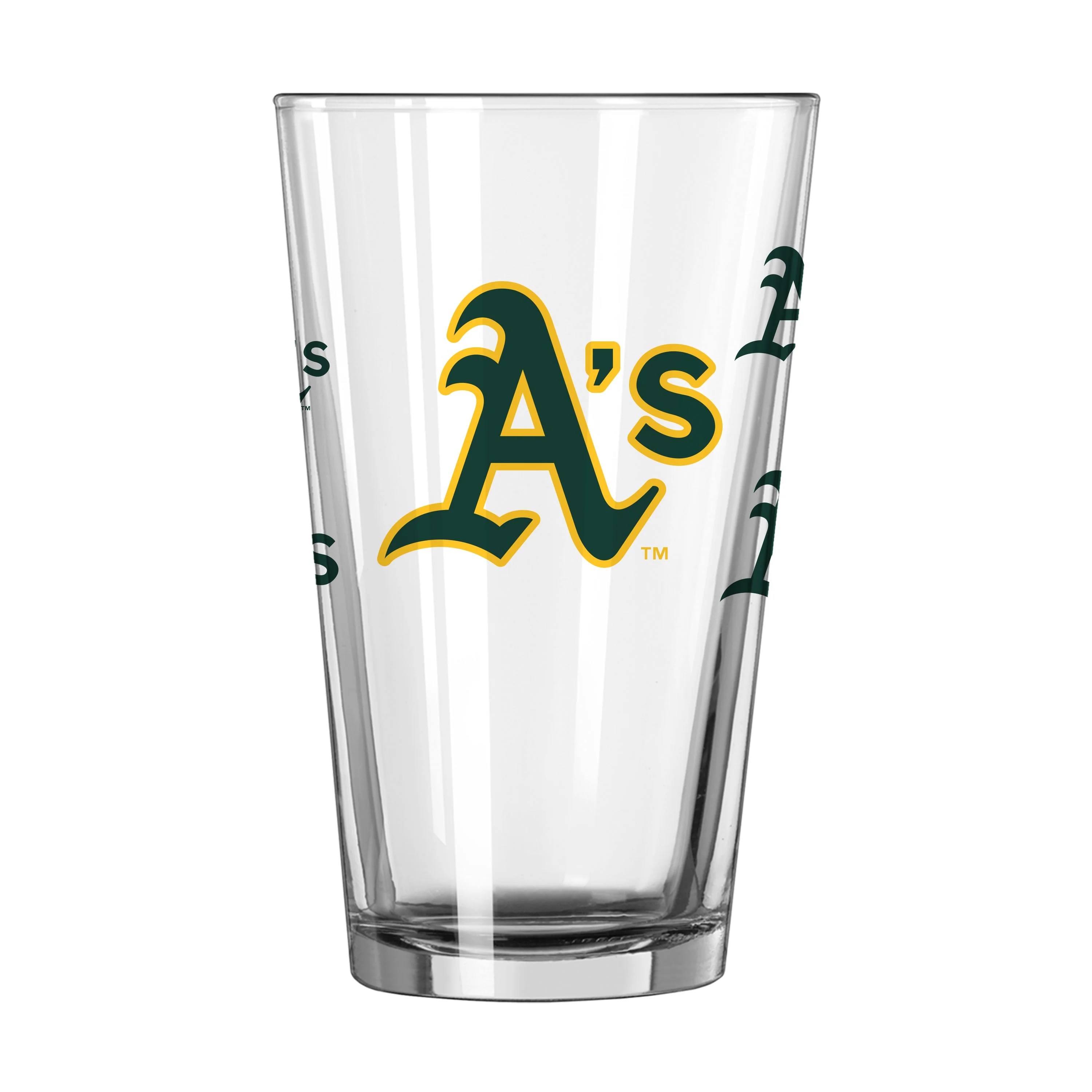 Athletics 16oz Scatter Pint Glass