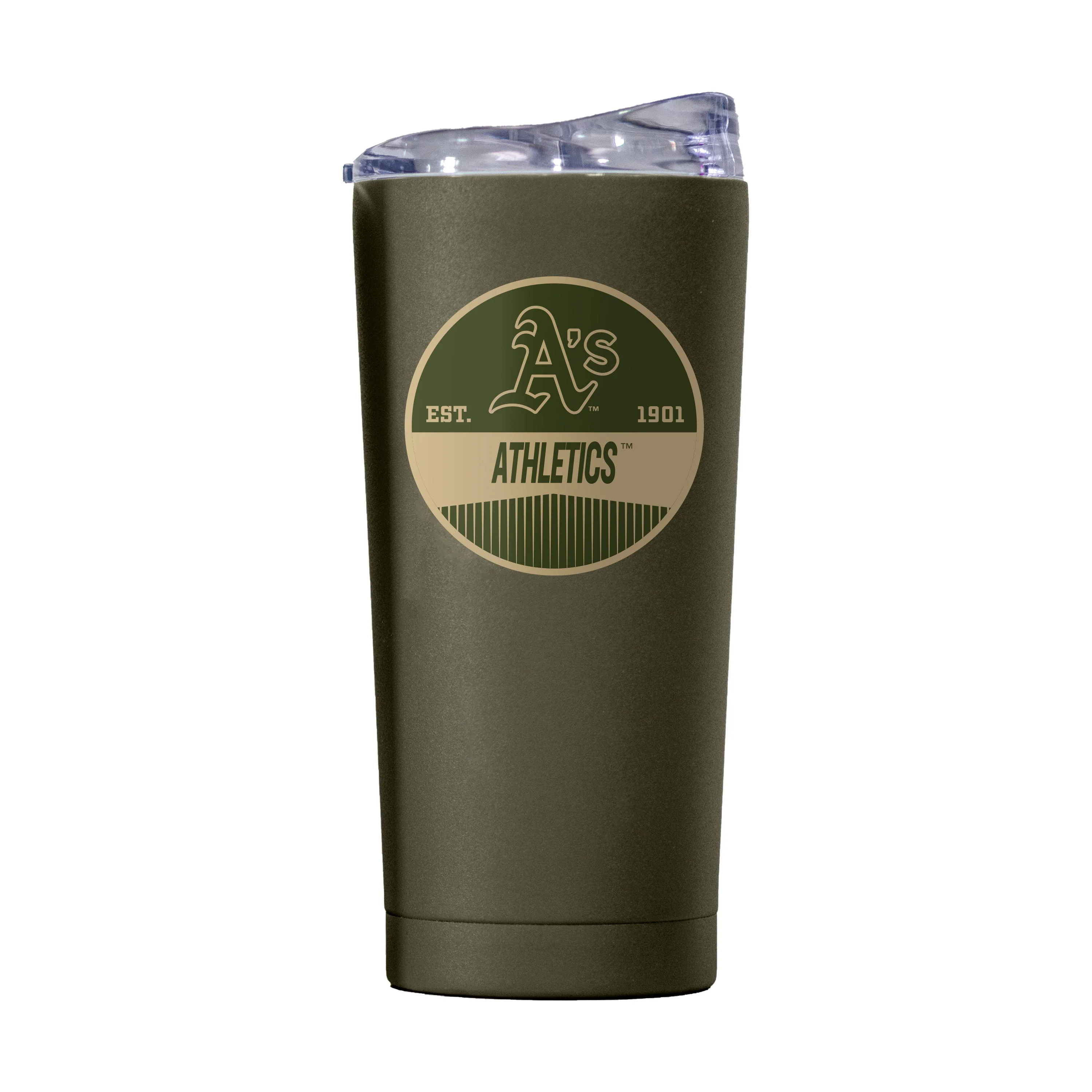 Athletics 20oz Badge Powder Coat Tumbler