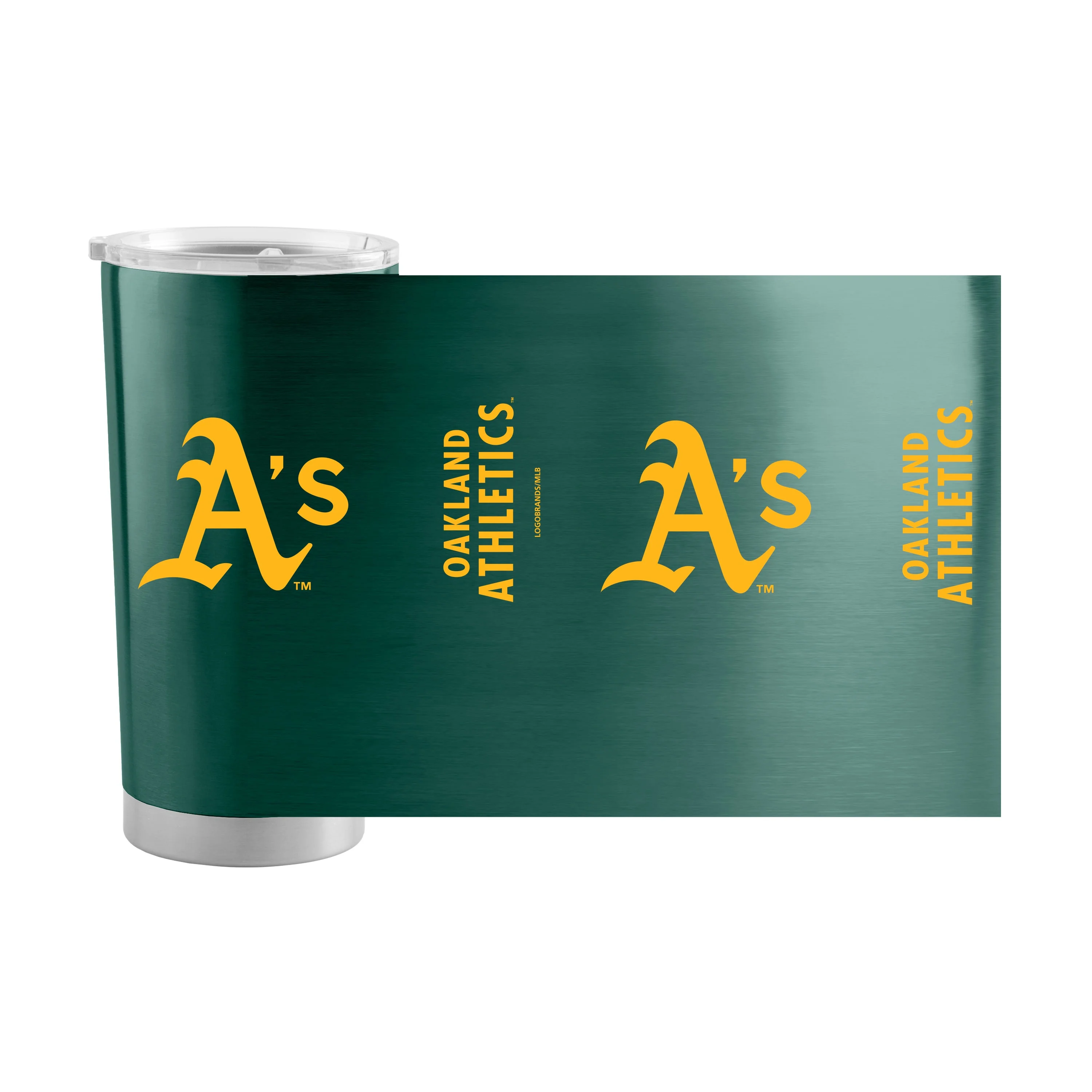 Athletics 20oz Gameday Stainless Tumbler - Image 3