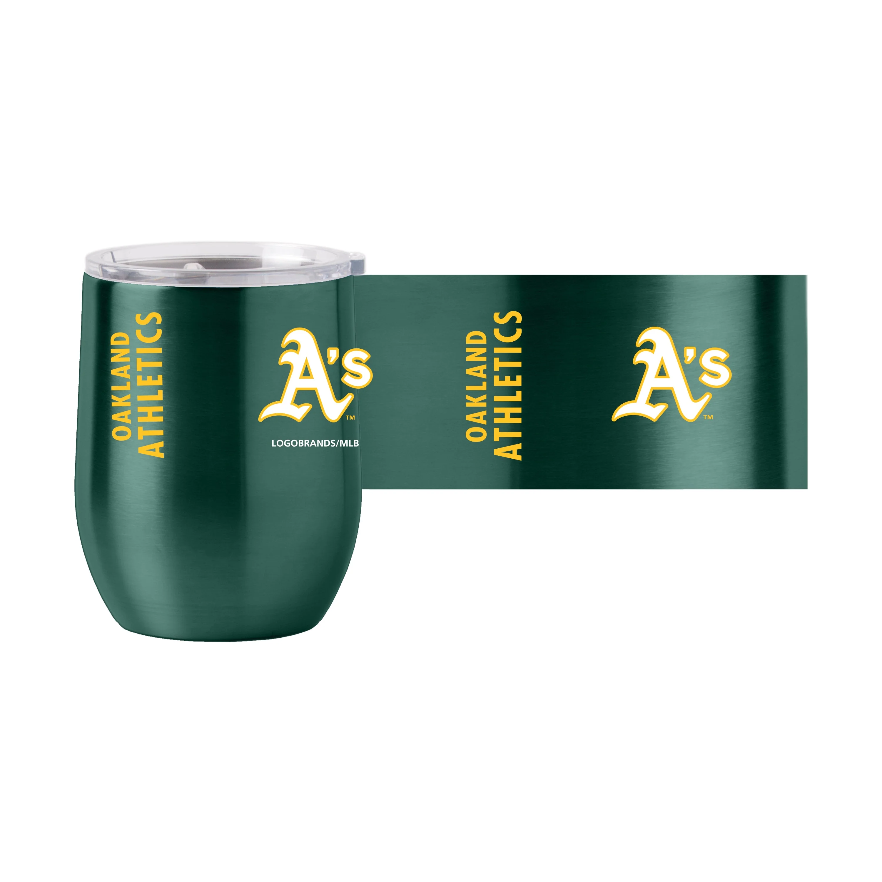 Athletics 16oz Gameday Stainless Curved Beverage - Image 2