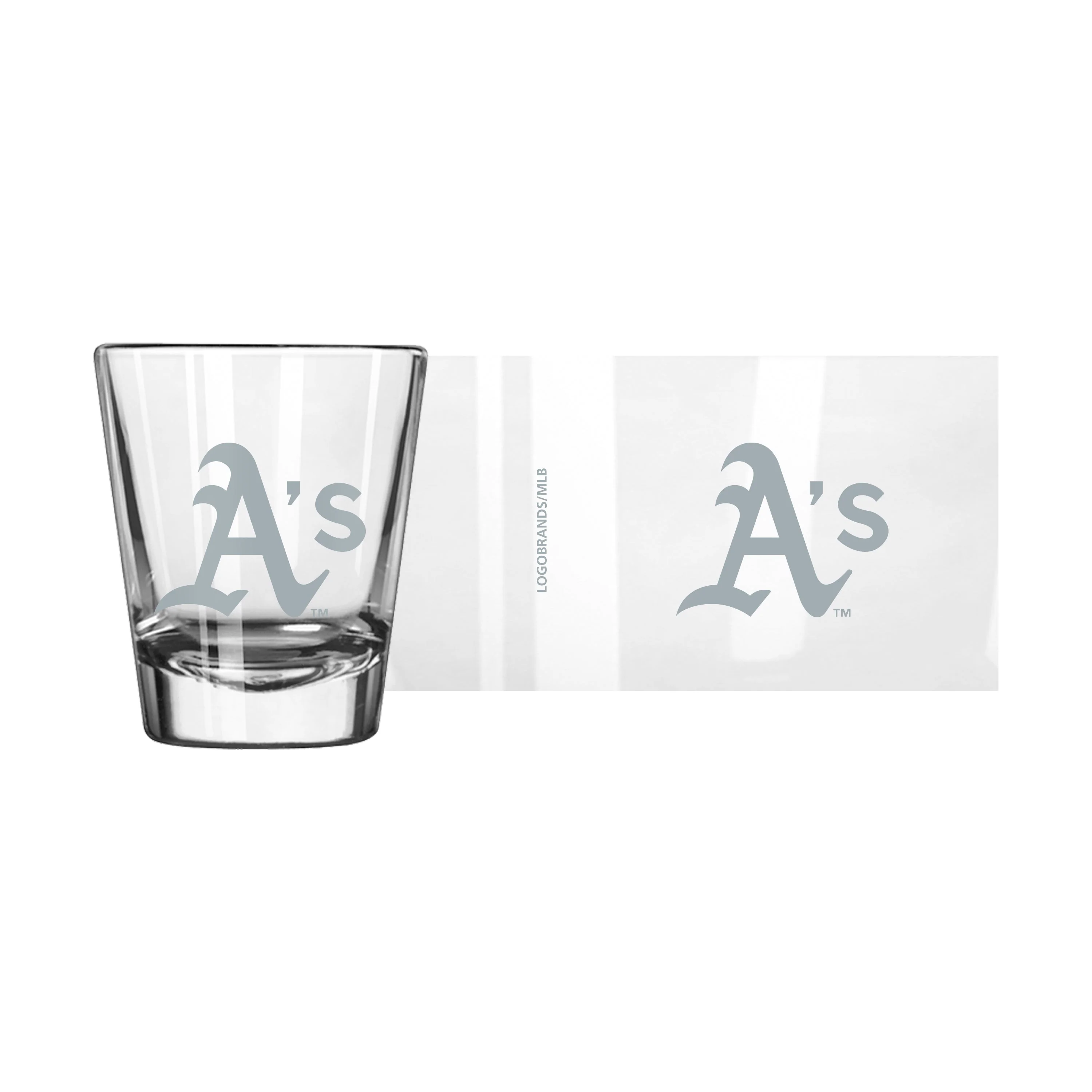 Athletics 2oz Frost Shot Glass - Image 2