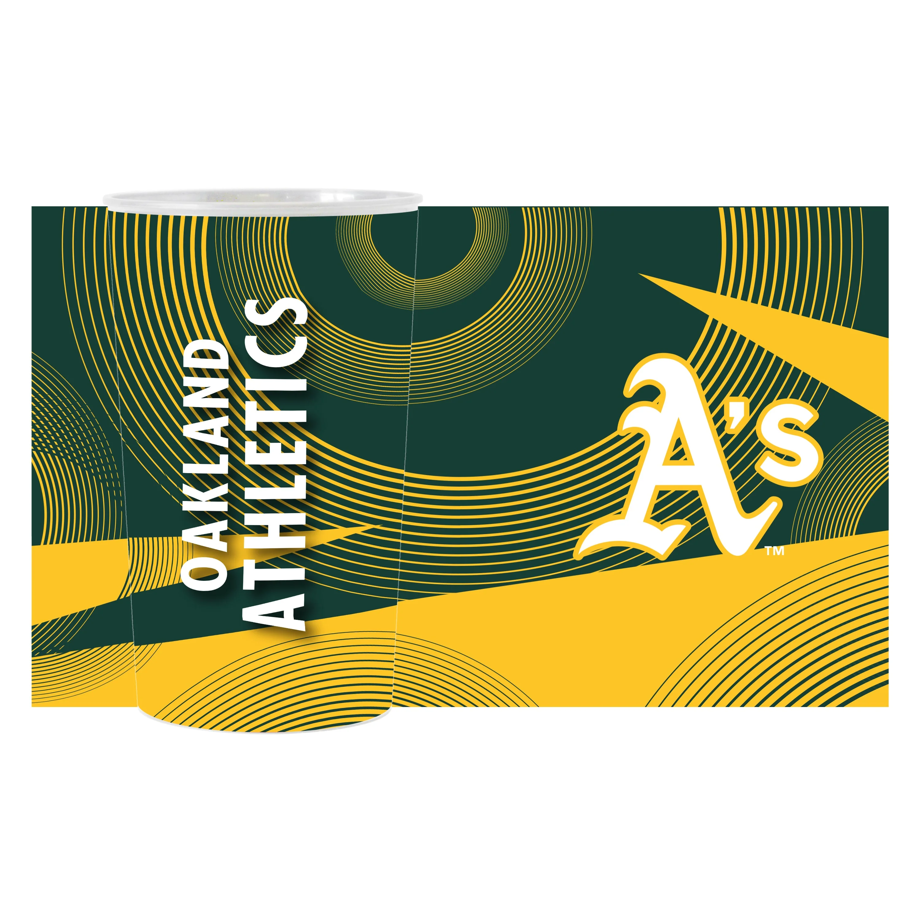 Athletics Geometric Hardwall Cup 4 Pack - Image 2