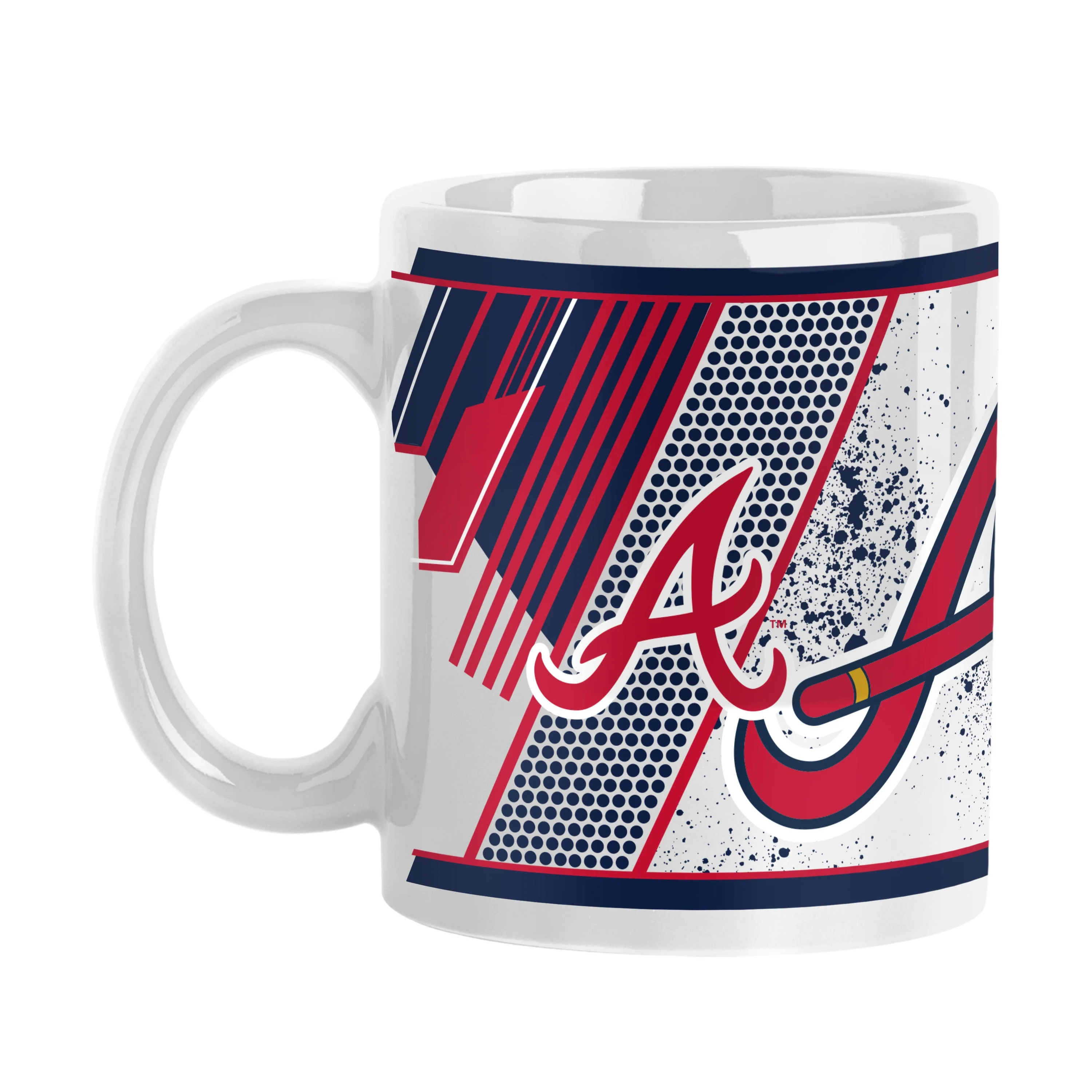 Atlanta Braves 11oz Splatter Sublimated Mug