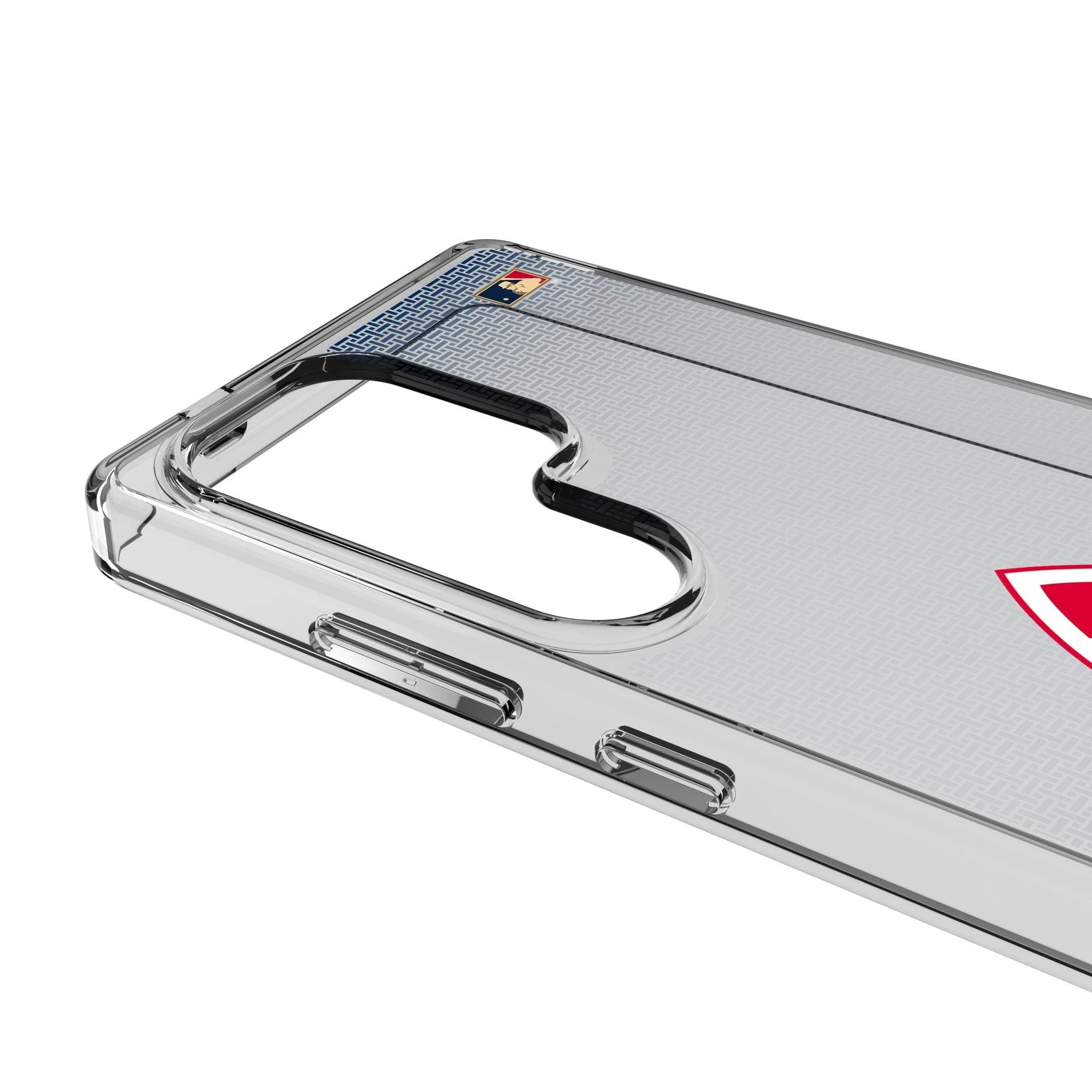 Atlanta Braves 1972-1975 - Cooperstown Collection Linen Clear Phone Case for Samsung Galaxy - Image 3