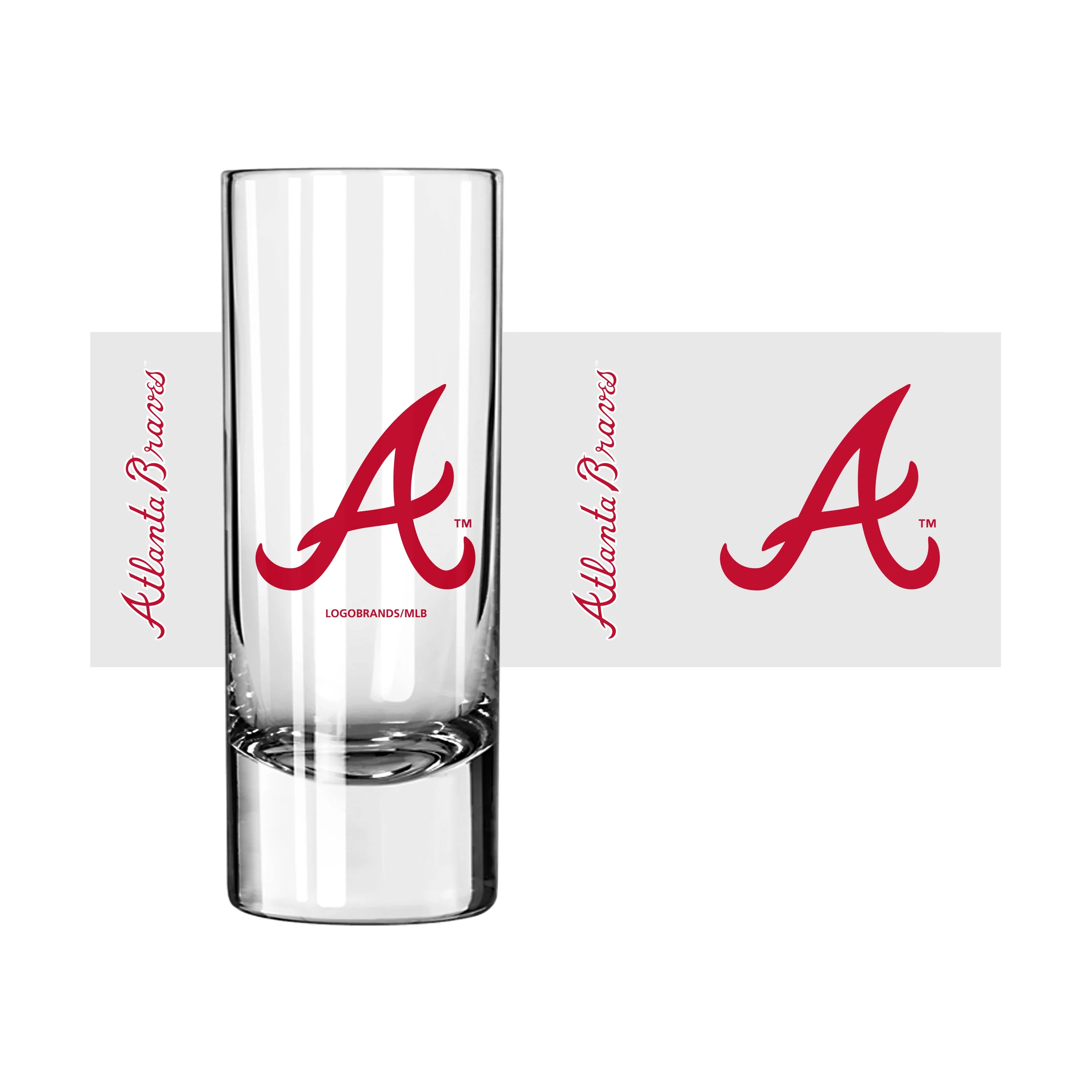 Atlanta Braves 2.5oz Gameday Shooter - Image 2