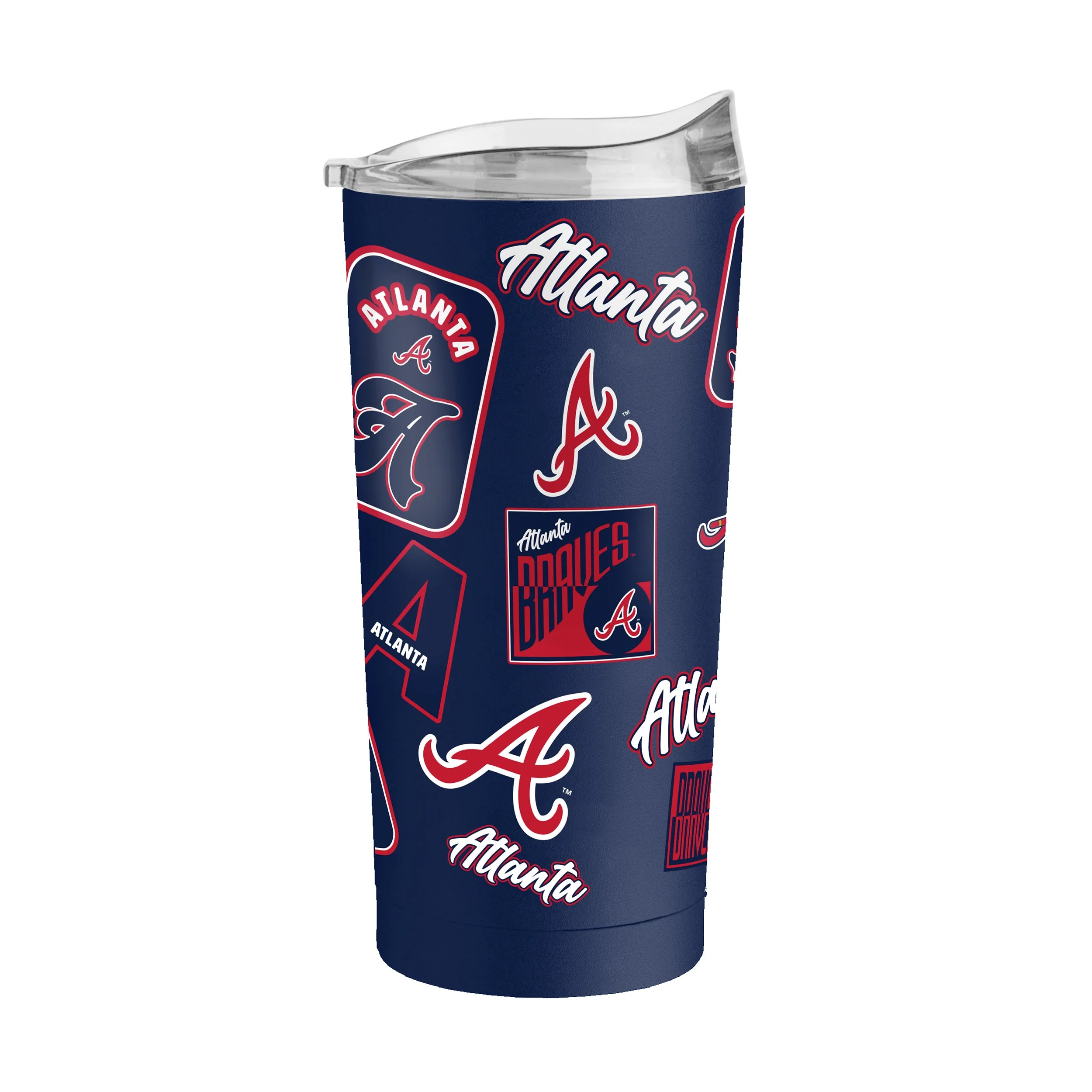 Atlanta Braves 20oz Dream Weave Powder Coat Tumbler - Image 2