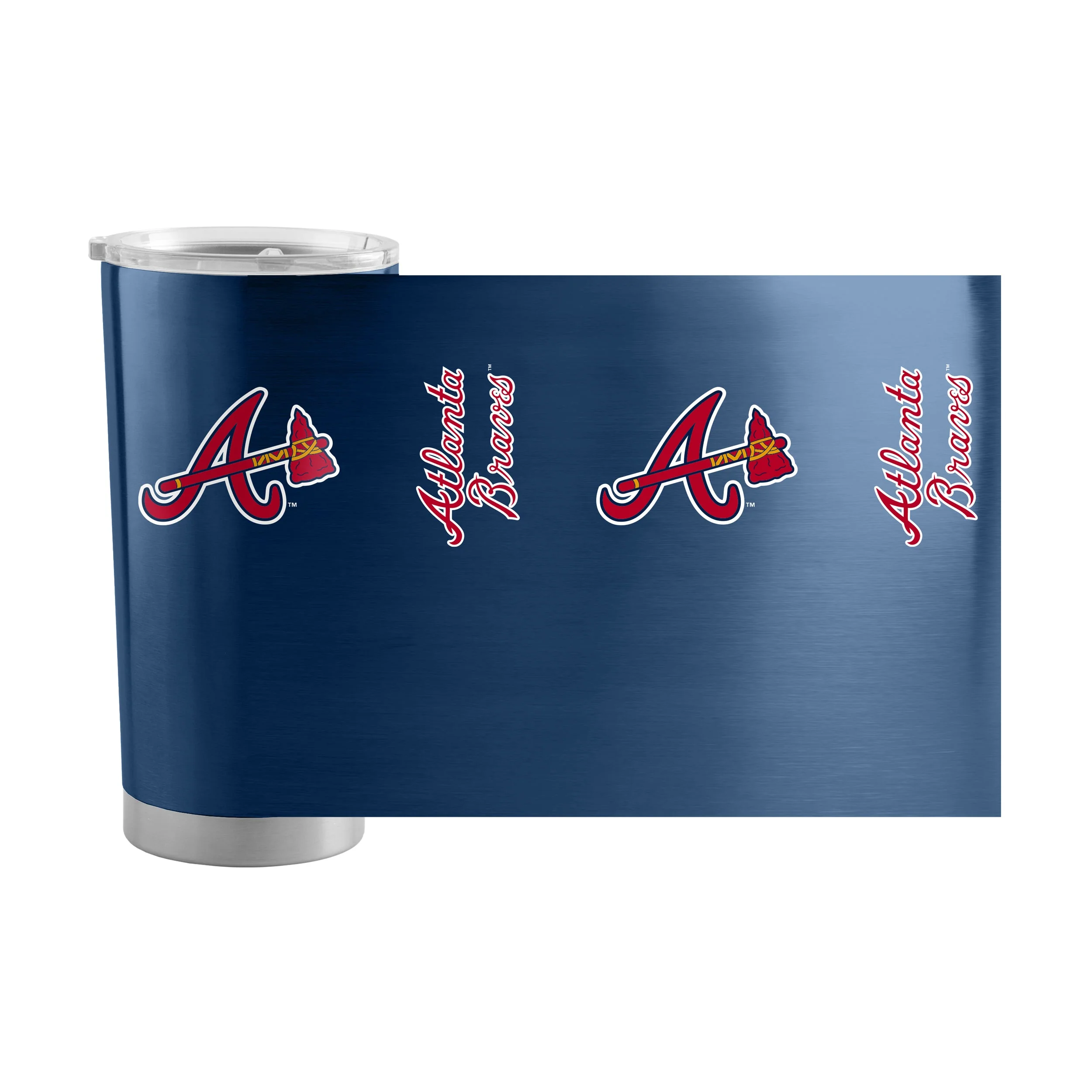 Atlanta Braves 20oz Gameday Stainless Tumbler - Image 2