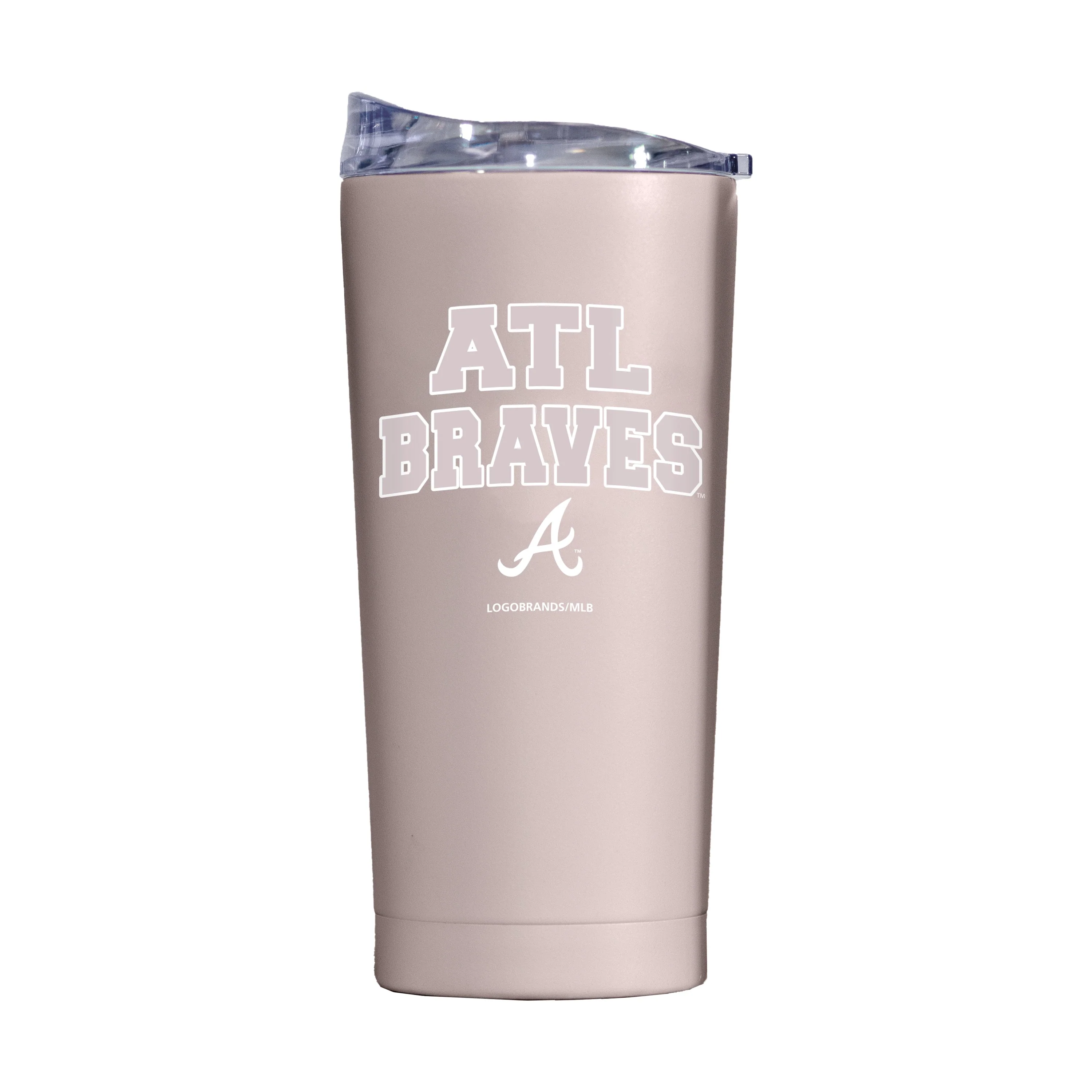Atlanta Braves 20oz Stencil Powder Coat Tumbler - Image 2