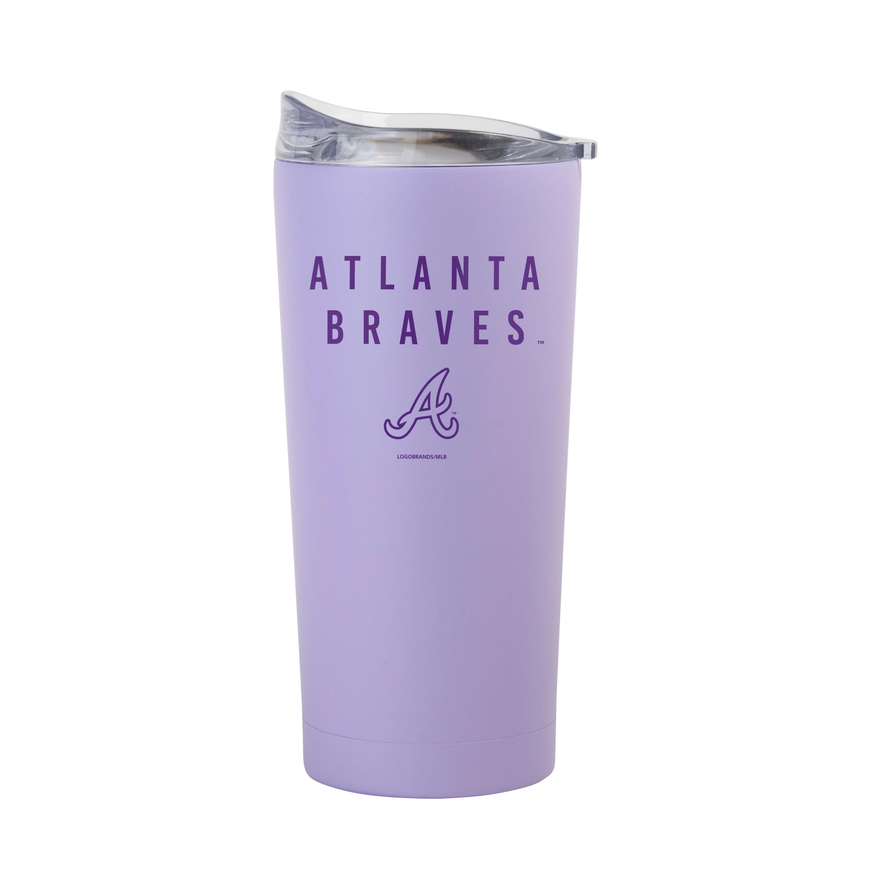 Atlanta Braves 20oz Tonal Lavender Powder Coat Tumbler - Image 2