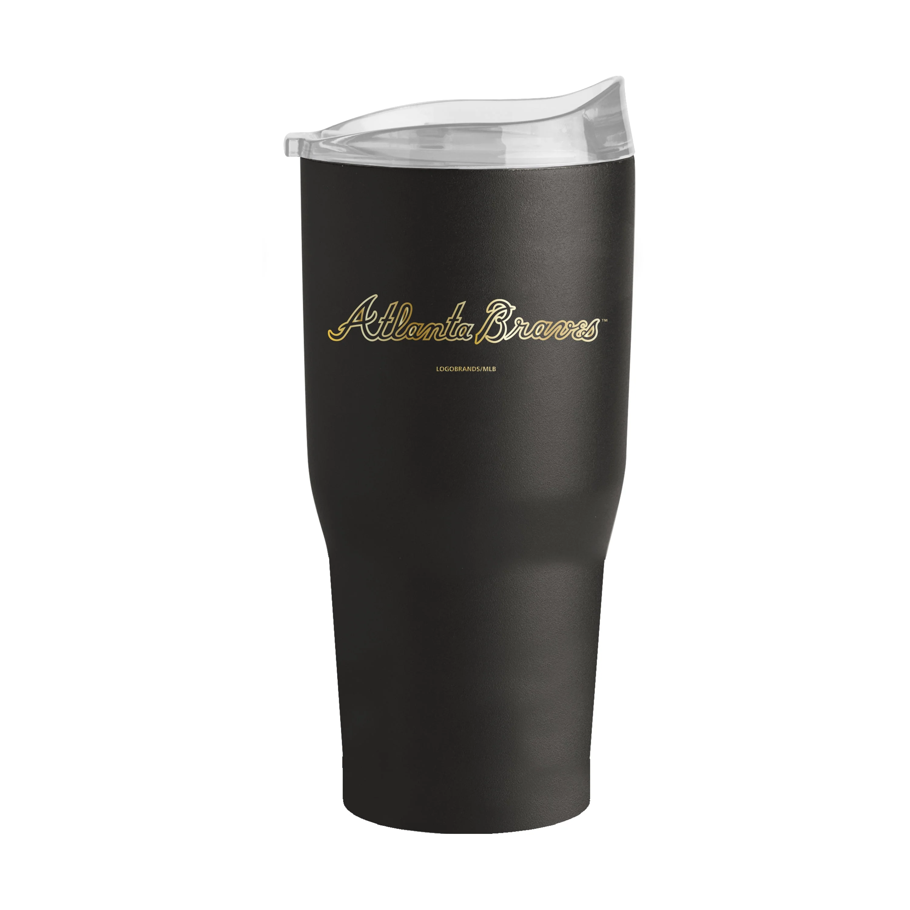 Atlanta Braves 30oz Foil Powder Coat Tumbler - Image 2