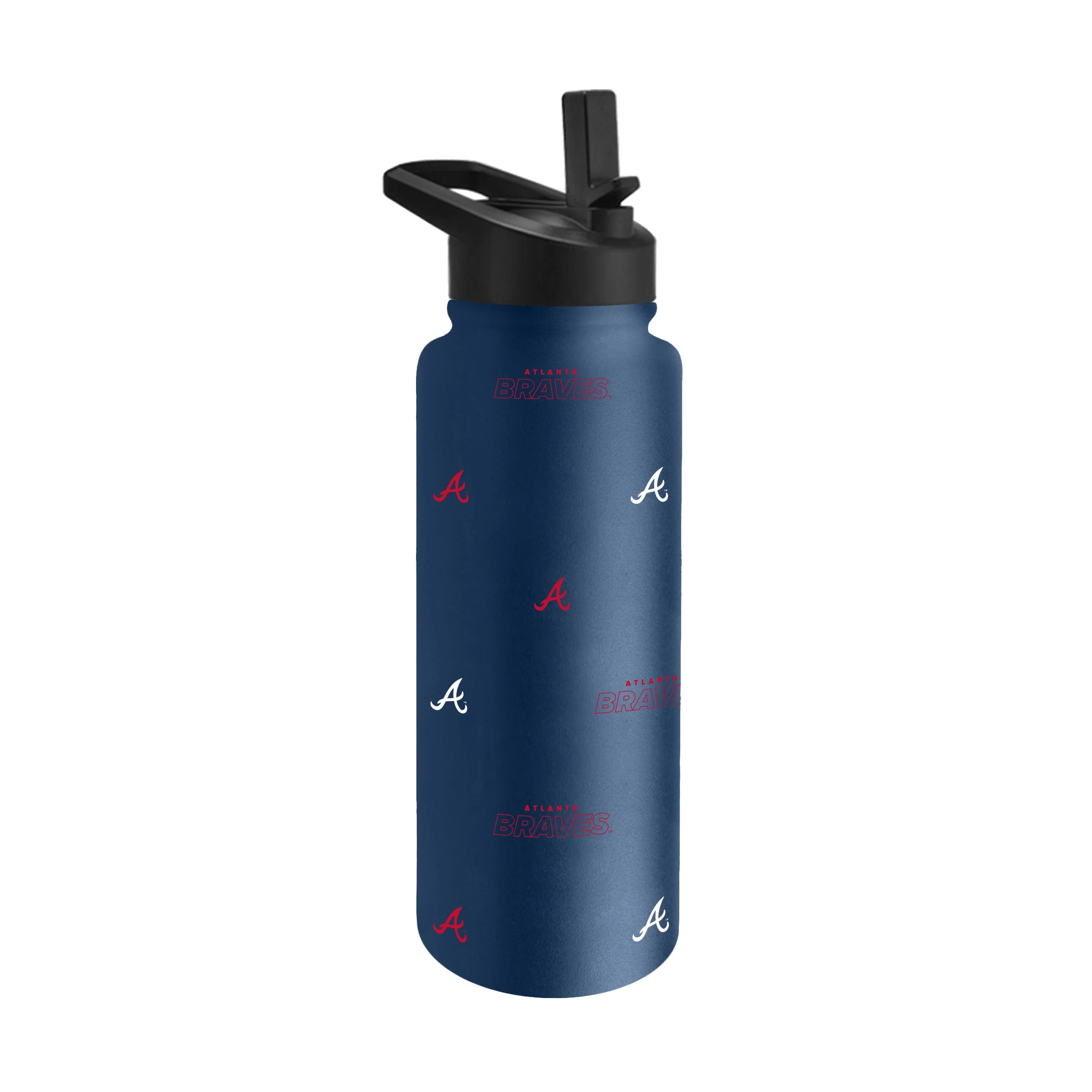 Atlanta Braves 34oz Step And Repeat Quencher Bottle - Image 2
