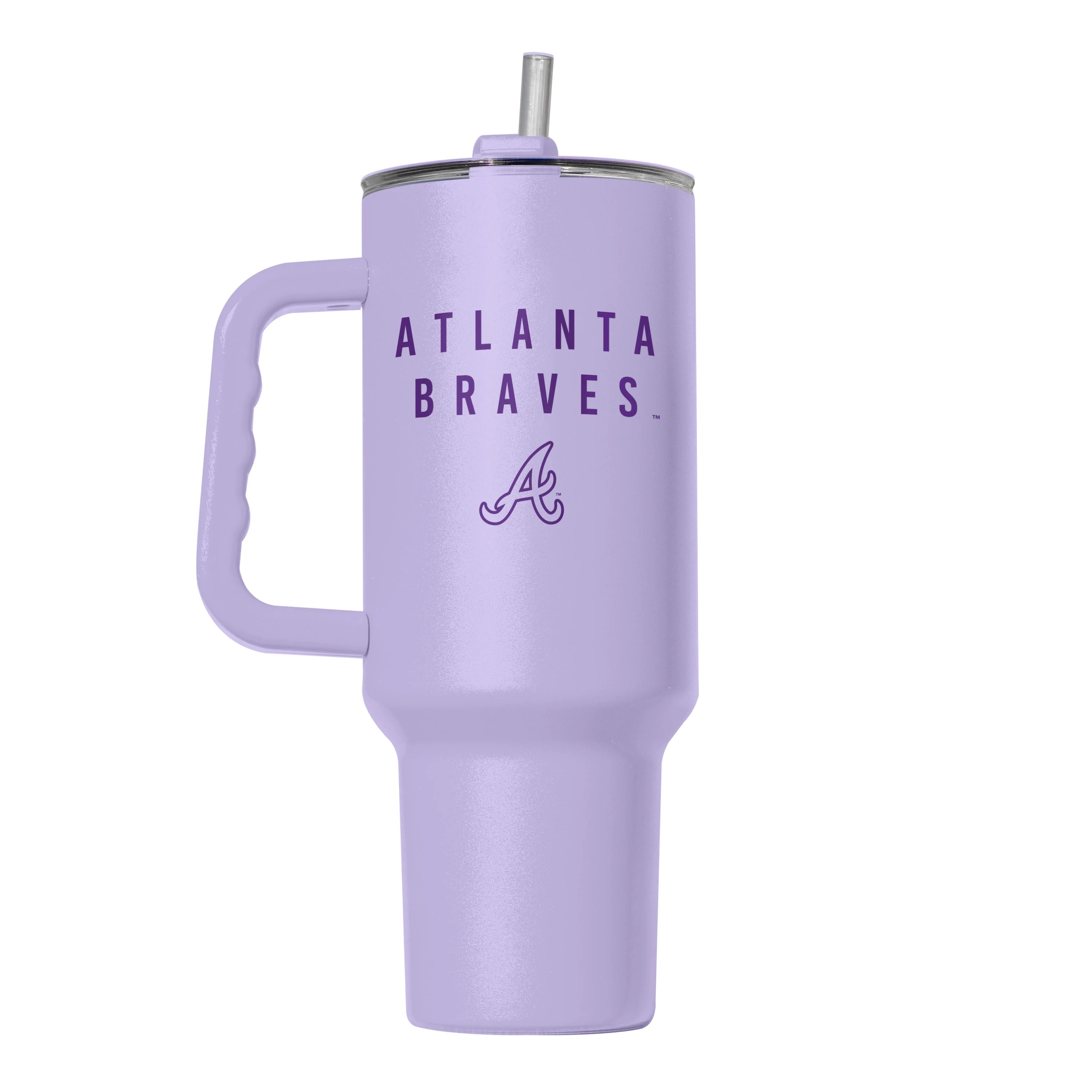 Atlanta Braves 40oz Tonal Powder Coat Tumbler - Image 2