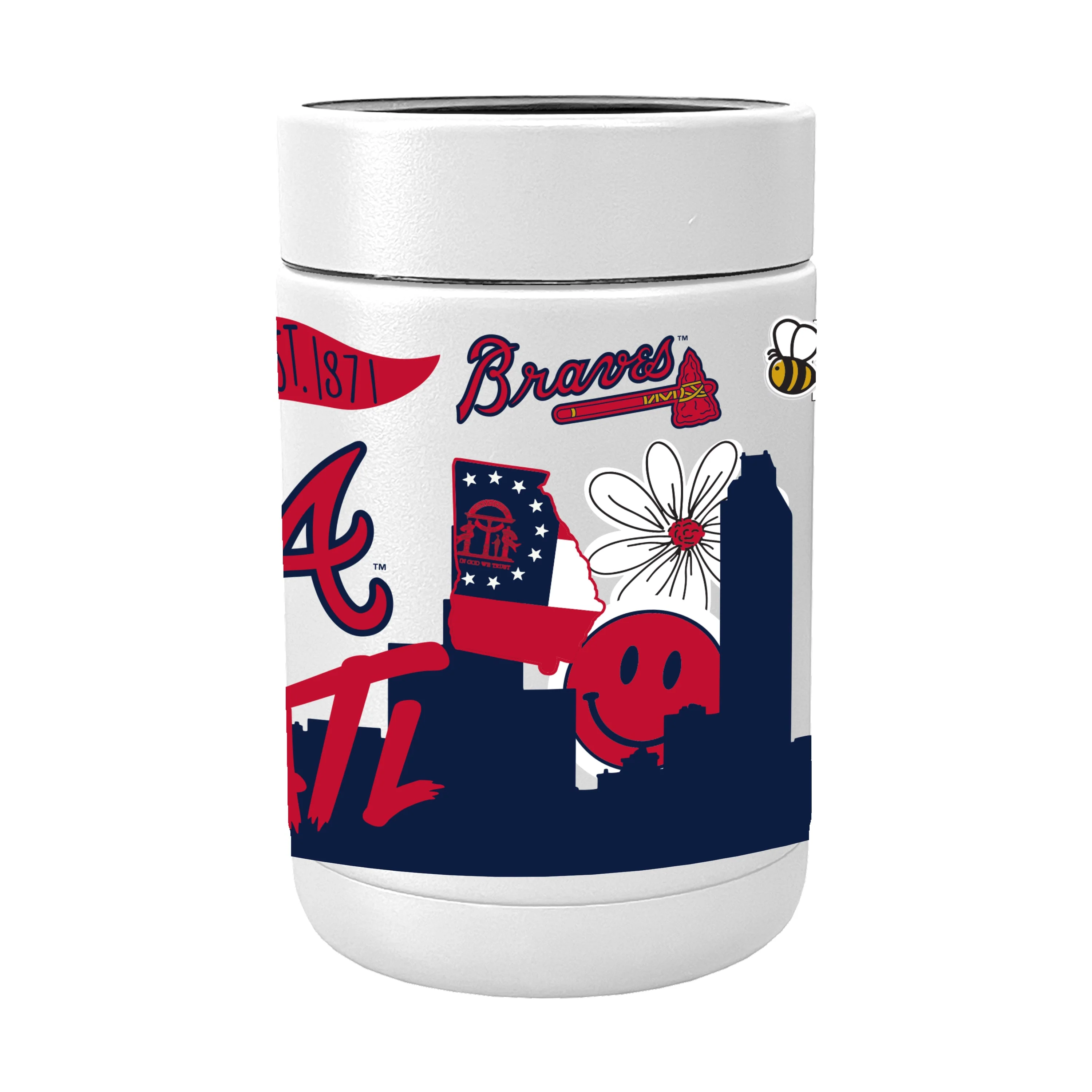 Atlanta Braves Powder Native Coat Coolie - Image 2