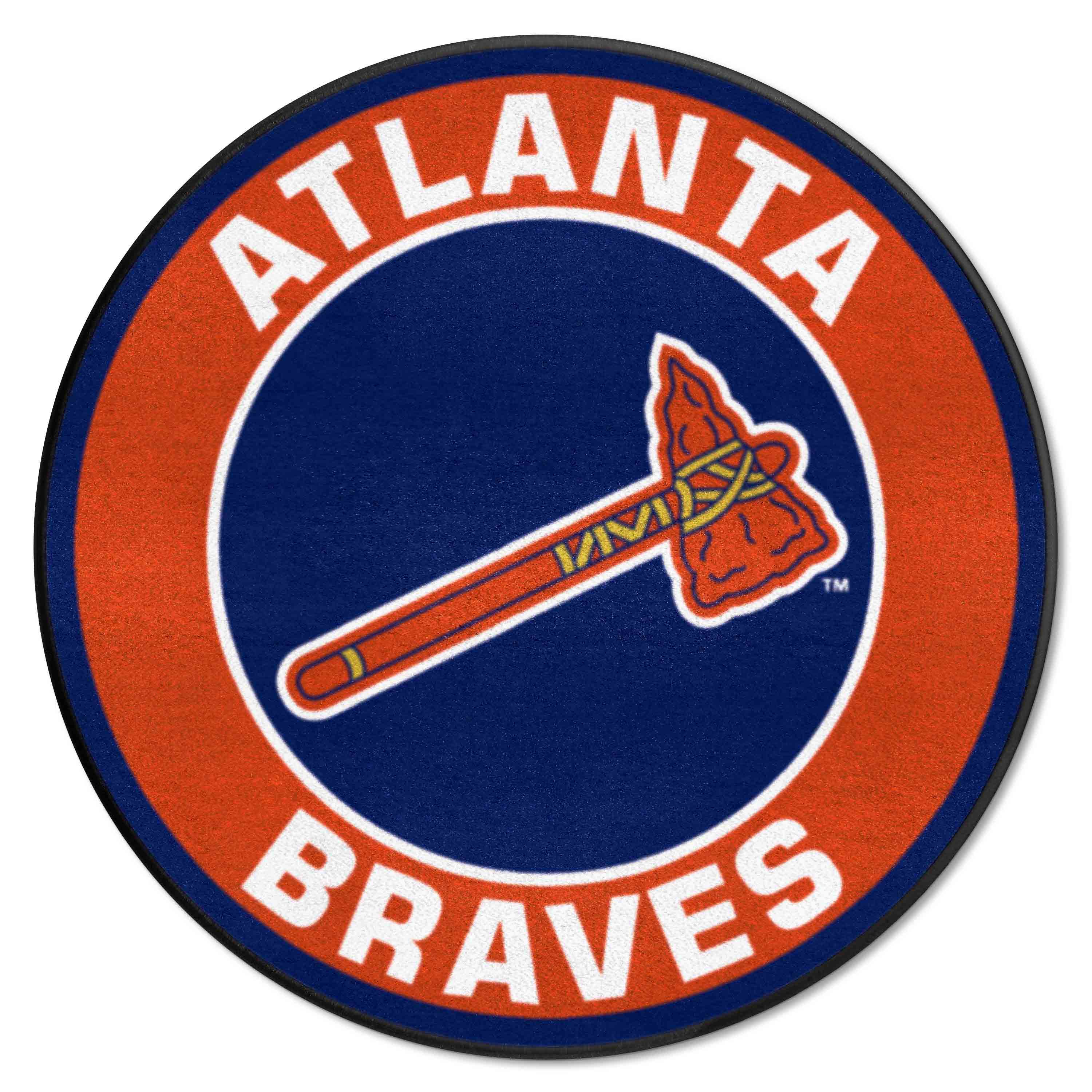 Atlanta Braves Roundel Mat