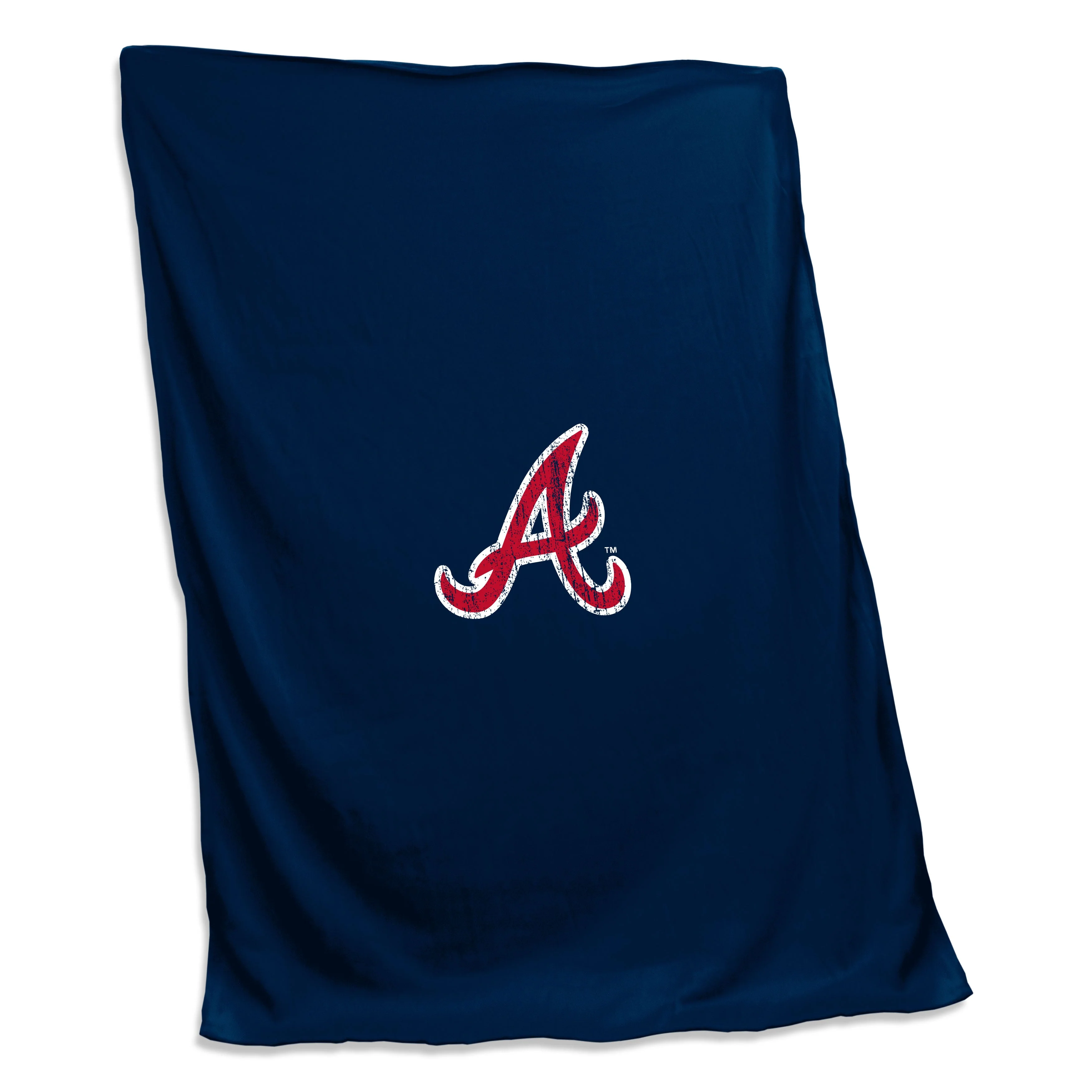 Atlanta Braves Screened Sweatshirt Blanket
