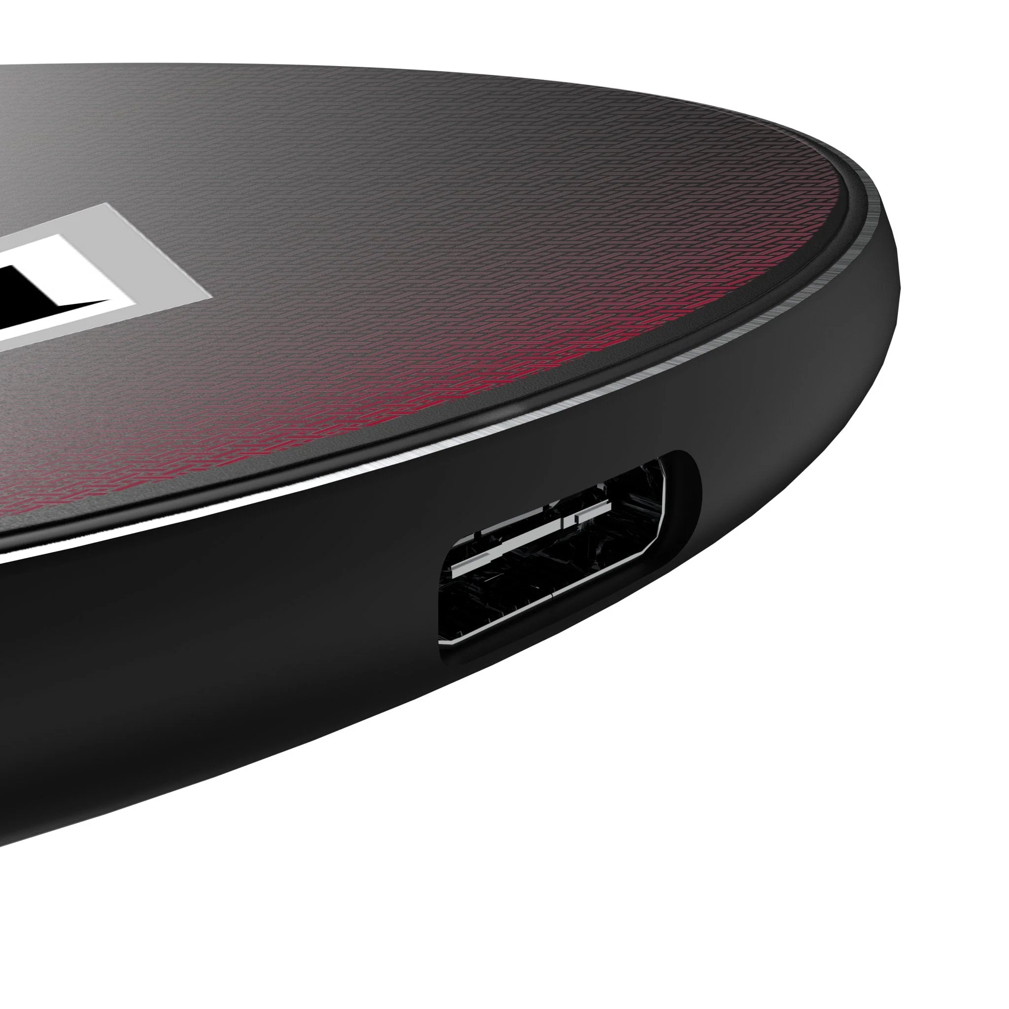 Atlanta Falcons Linen 15-Watt Wireless Charger - Image 3