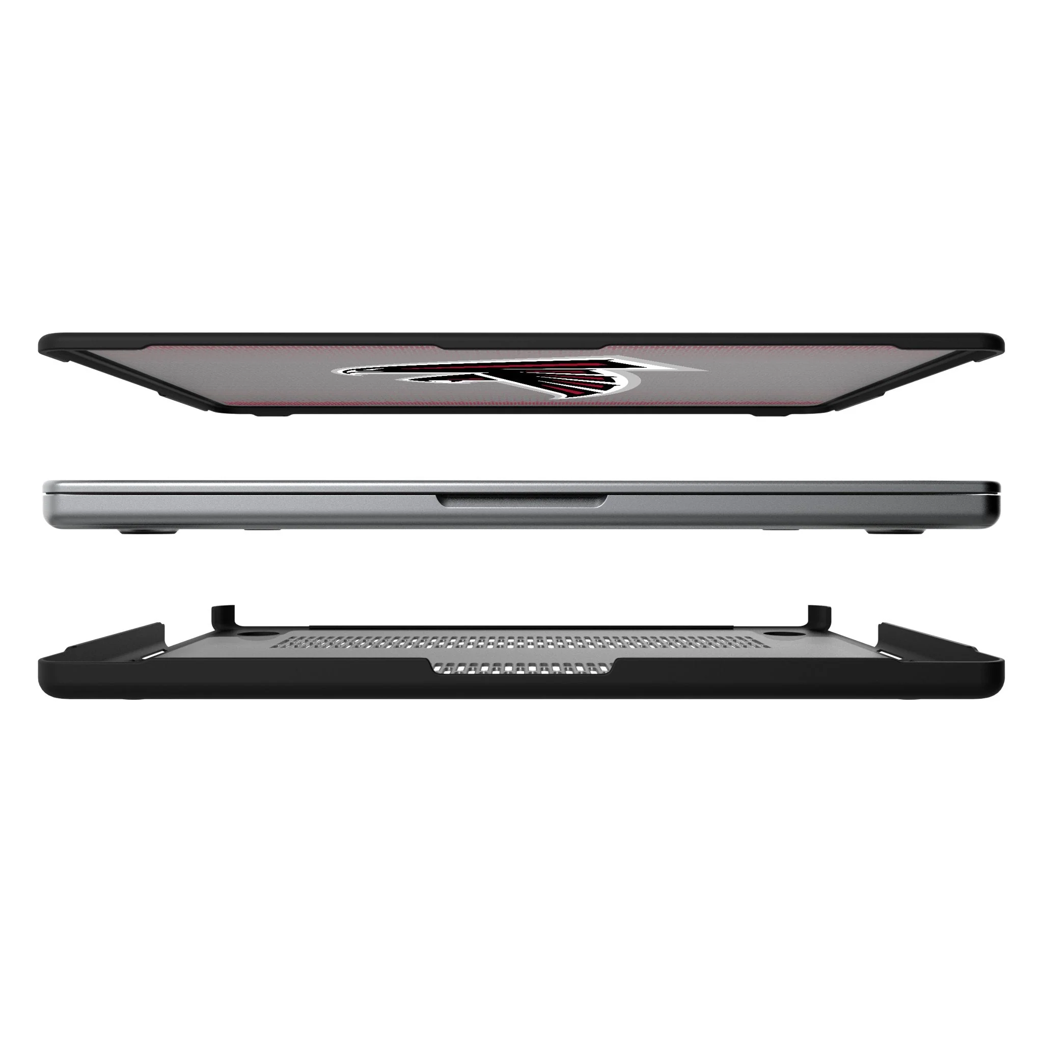 Atlanta Falcons Linen Laptop Case for Apple MacBook - Image 7