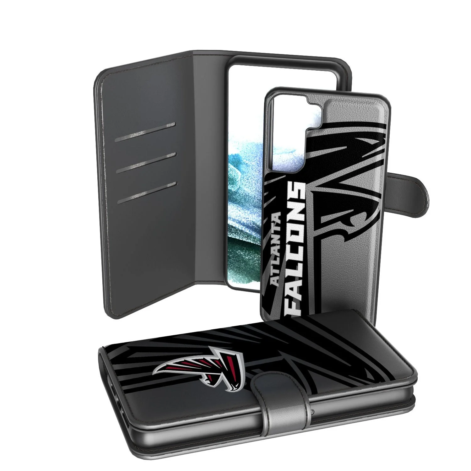 Atlanta Falcons Tilt Wallet Case - Image 2
