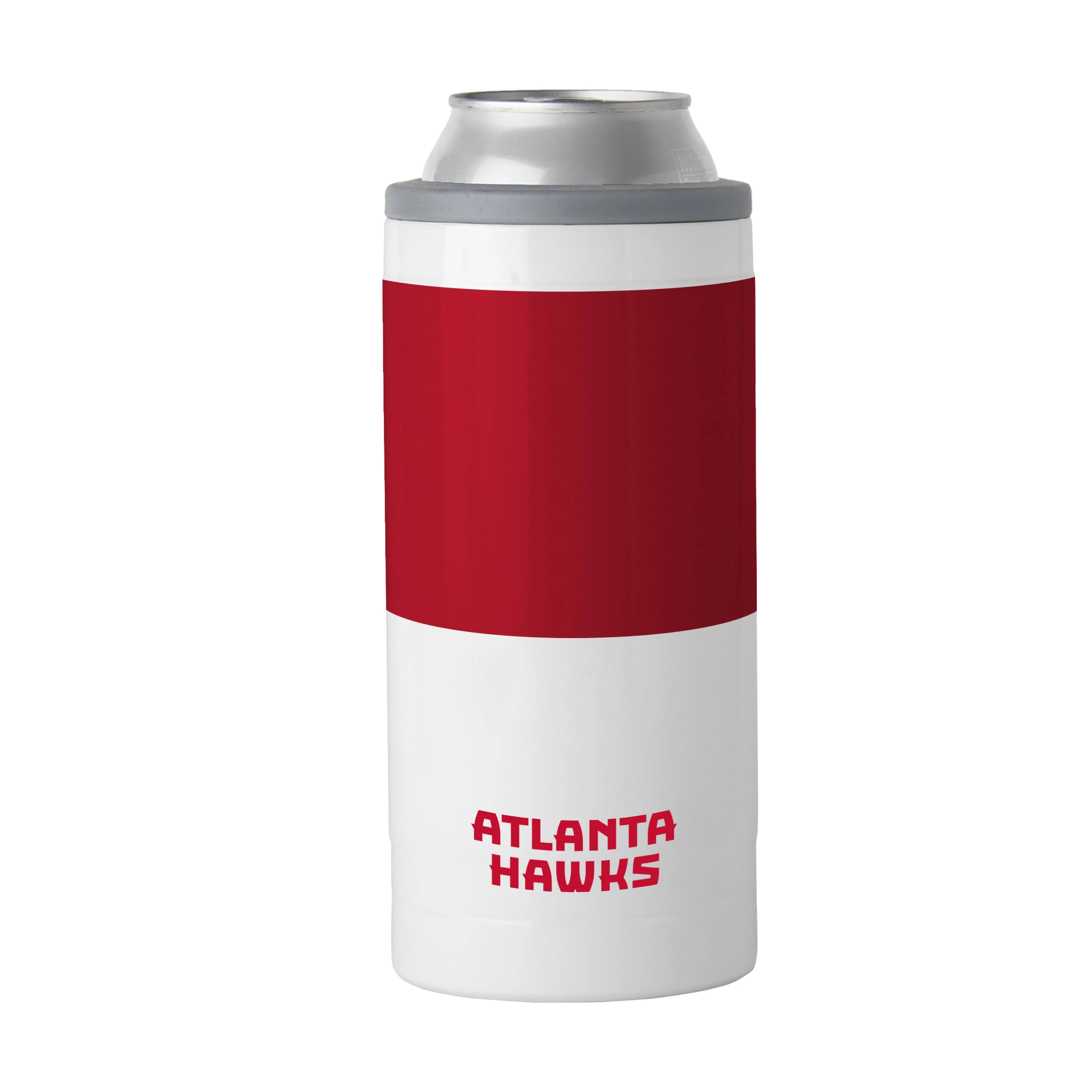 Atlanta Hawks 12oz Colorblock Slim Can Coolie - Image 2