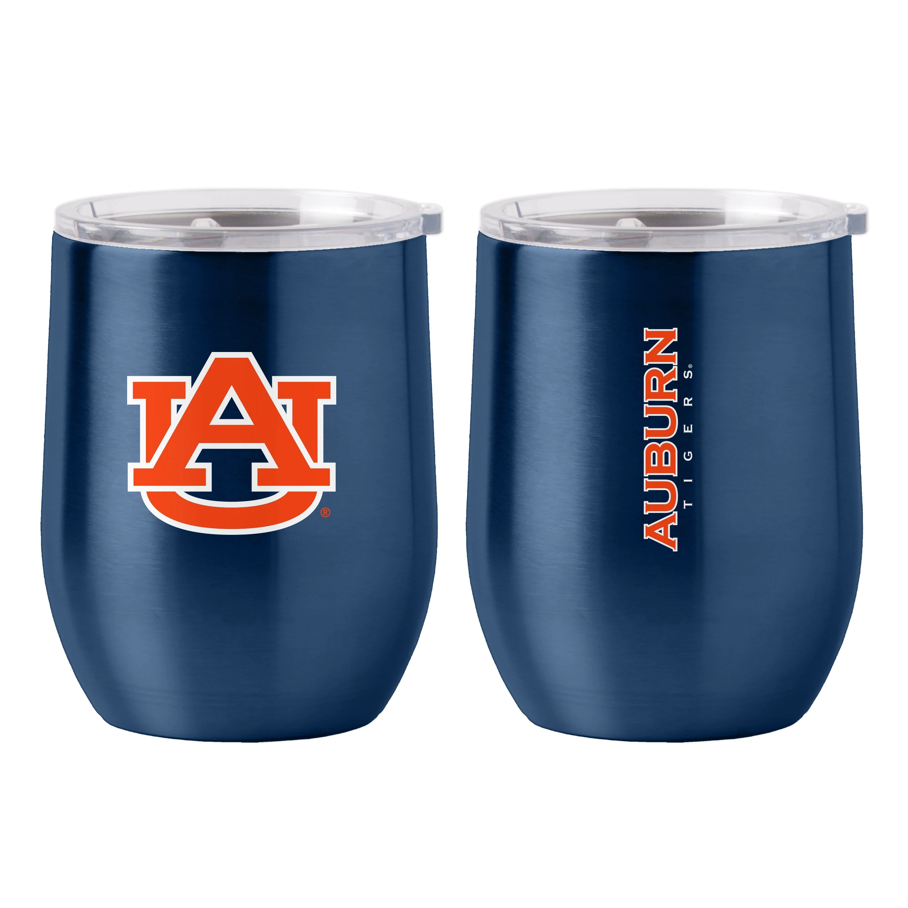 Auburn Tigers 16oz Stainless Curved Beverage