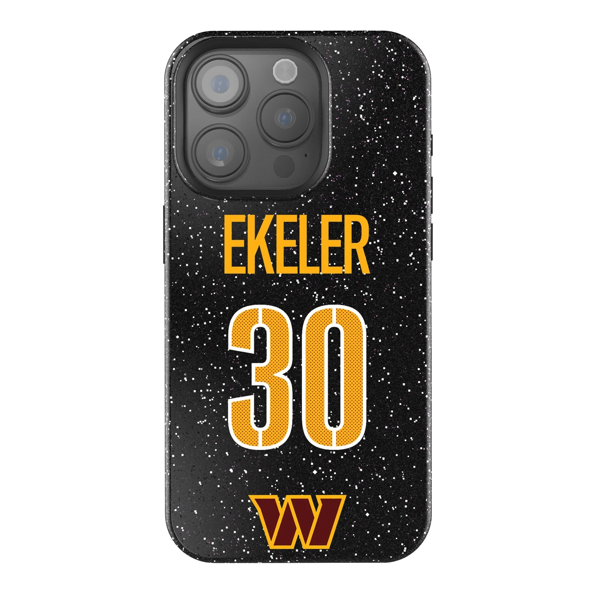 Austin Ekeler Washington Commanders 30 Ready Bling Phone Case
