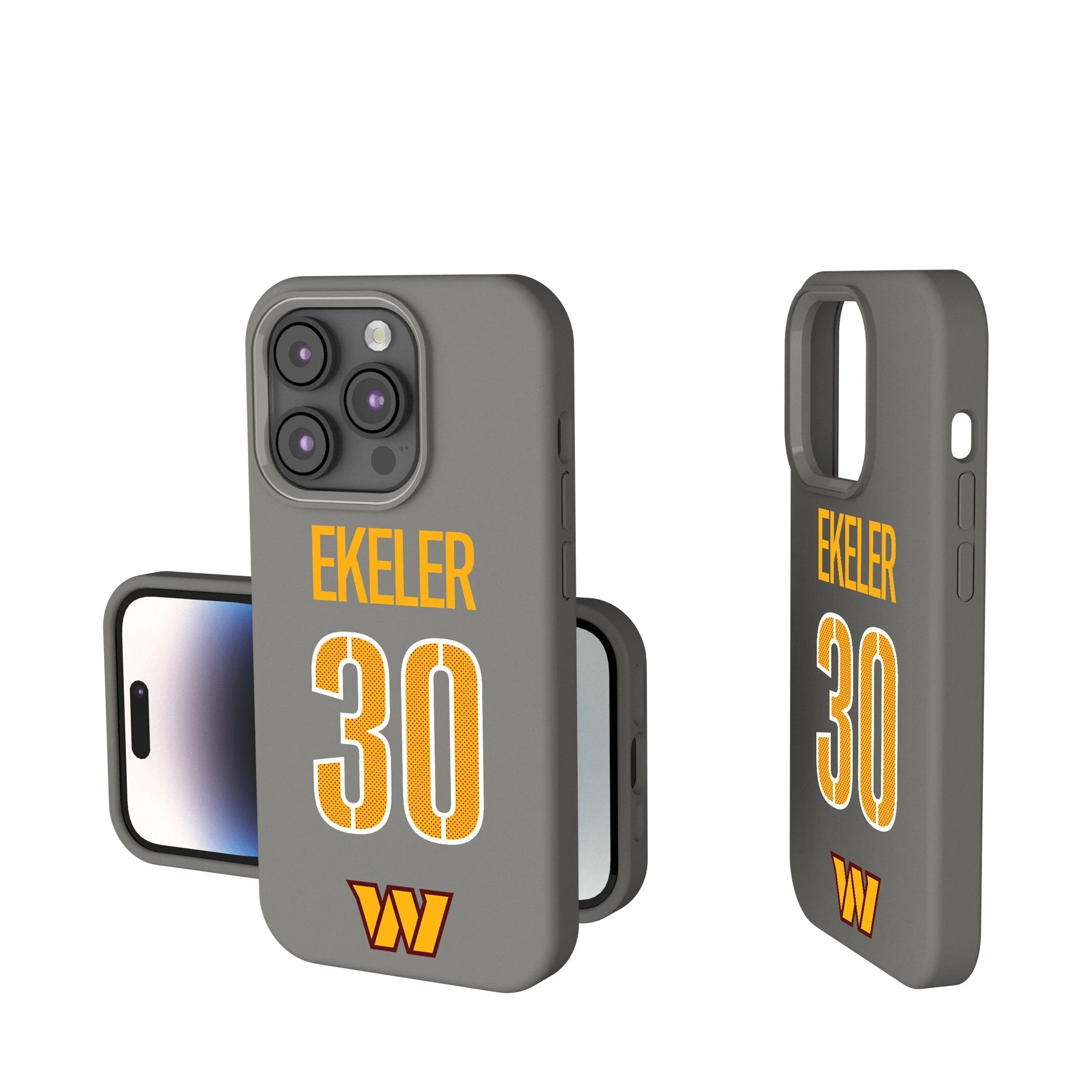 Austin Ekeler Washington Commanders 30 Ready Soft Touch Phone Case