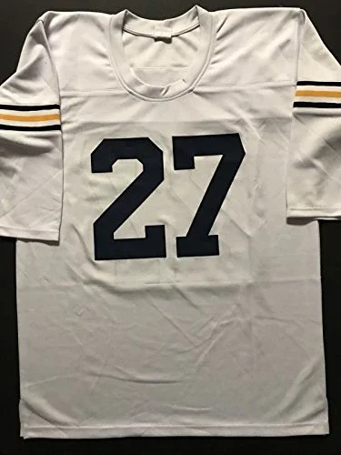 Autographed/Signed Joe Bellino"Heisman 60" Navy White Football Jersey JSA COA - Image 4