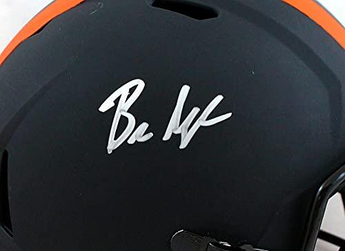 Baker Mayfield Autographed Cleveland Browns F/S Eclipse Speed Helmet - Beckett W Silver - Image 5