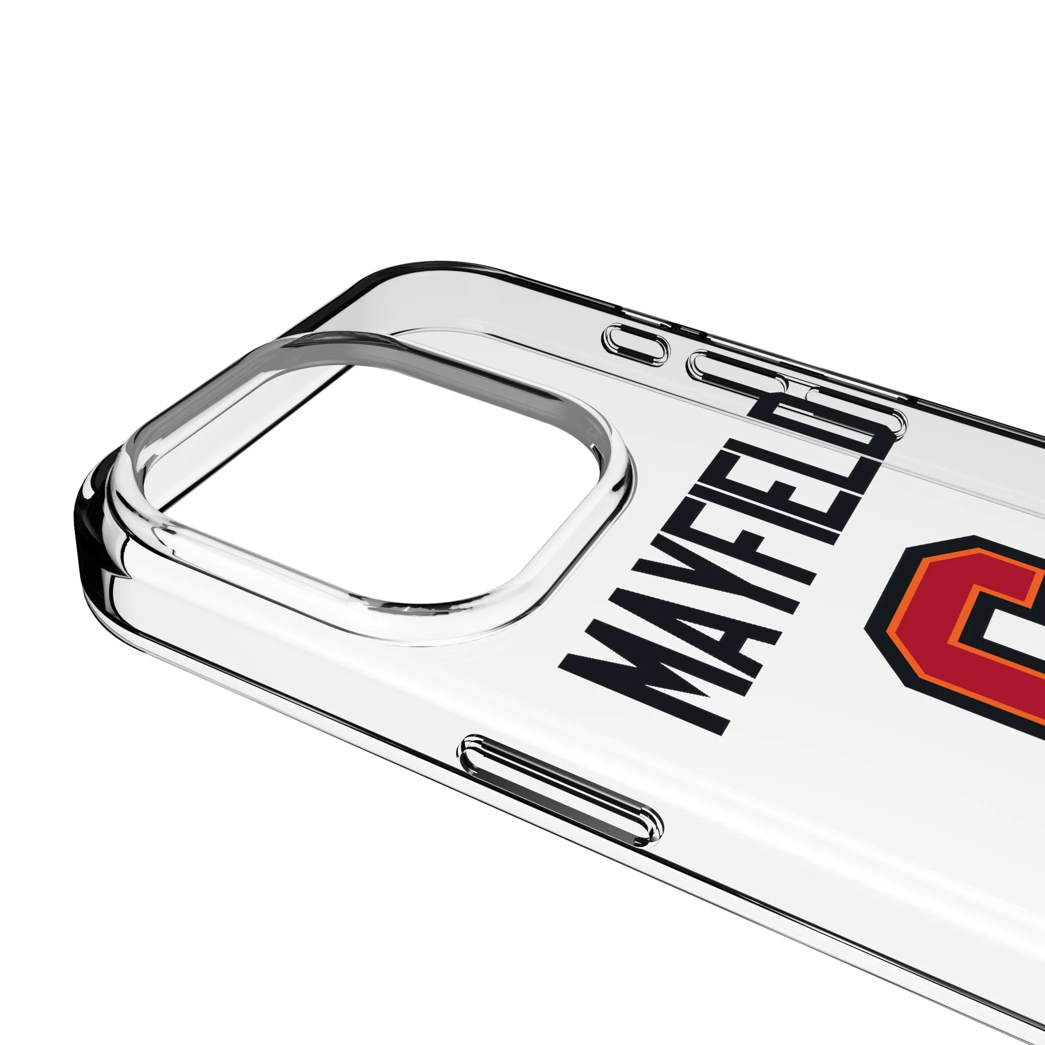 Baker Mayfield Tampa Bay Buccaneers 6 Game Tactic Clear Phone Case for Apple iPhone - Image 3
