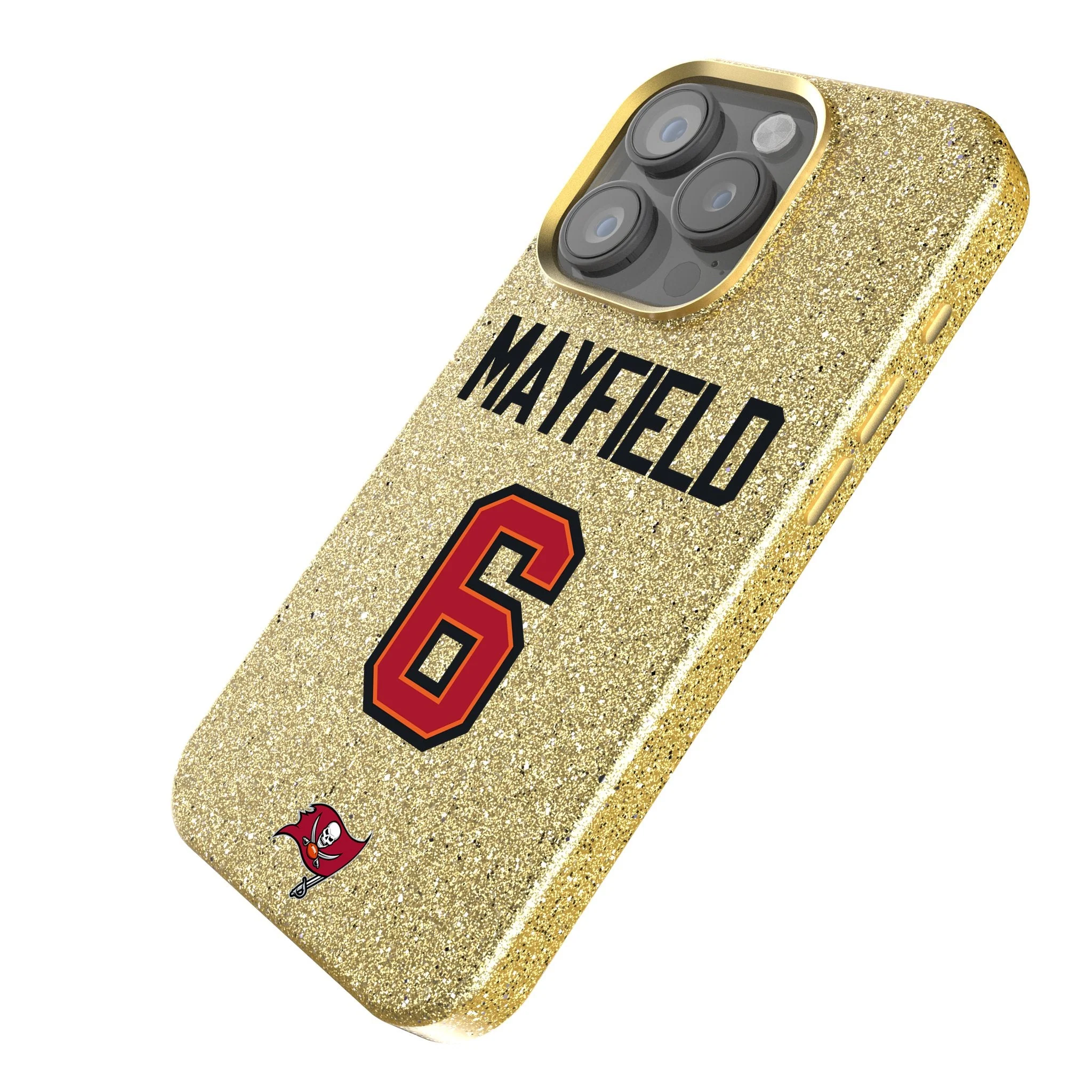 Baker Mayfield Tampa Bay Buccaneers 6 Ready Bling Phone Case - Image 2