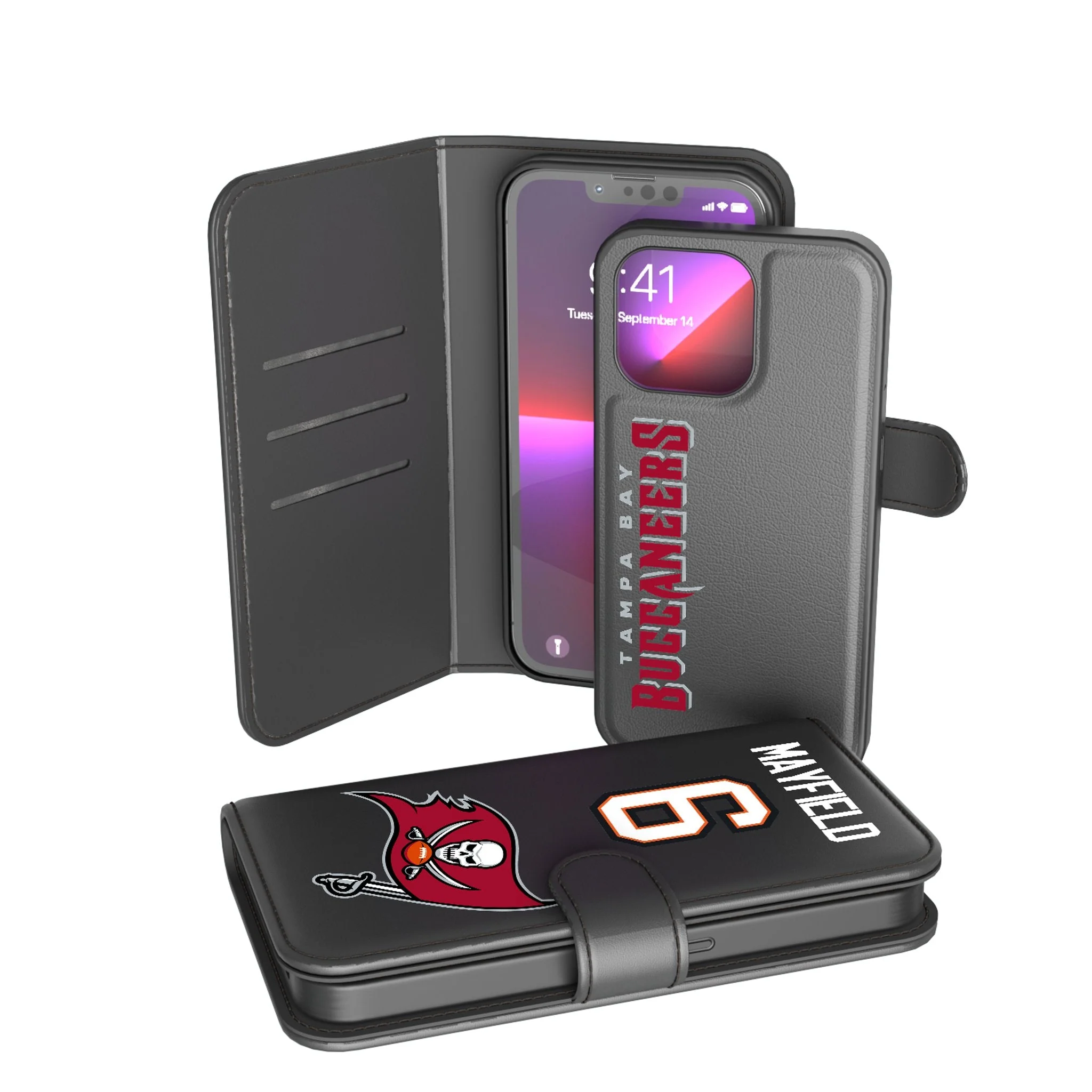 Baker Mayfield Tampa Bay Buccaneers 6 Ready Wallet Phone Case